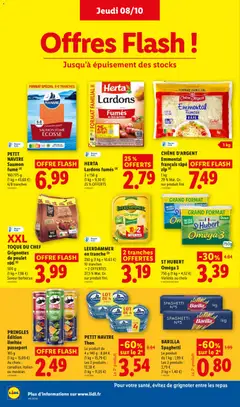 LIDL - Prévisualisation de PETIT NAVIRE Saumon fumé, 160/175 g, 6/8 tranches valide à partir de 08/10/2026 | Page: 20