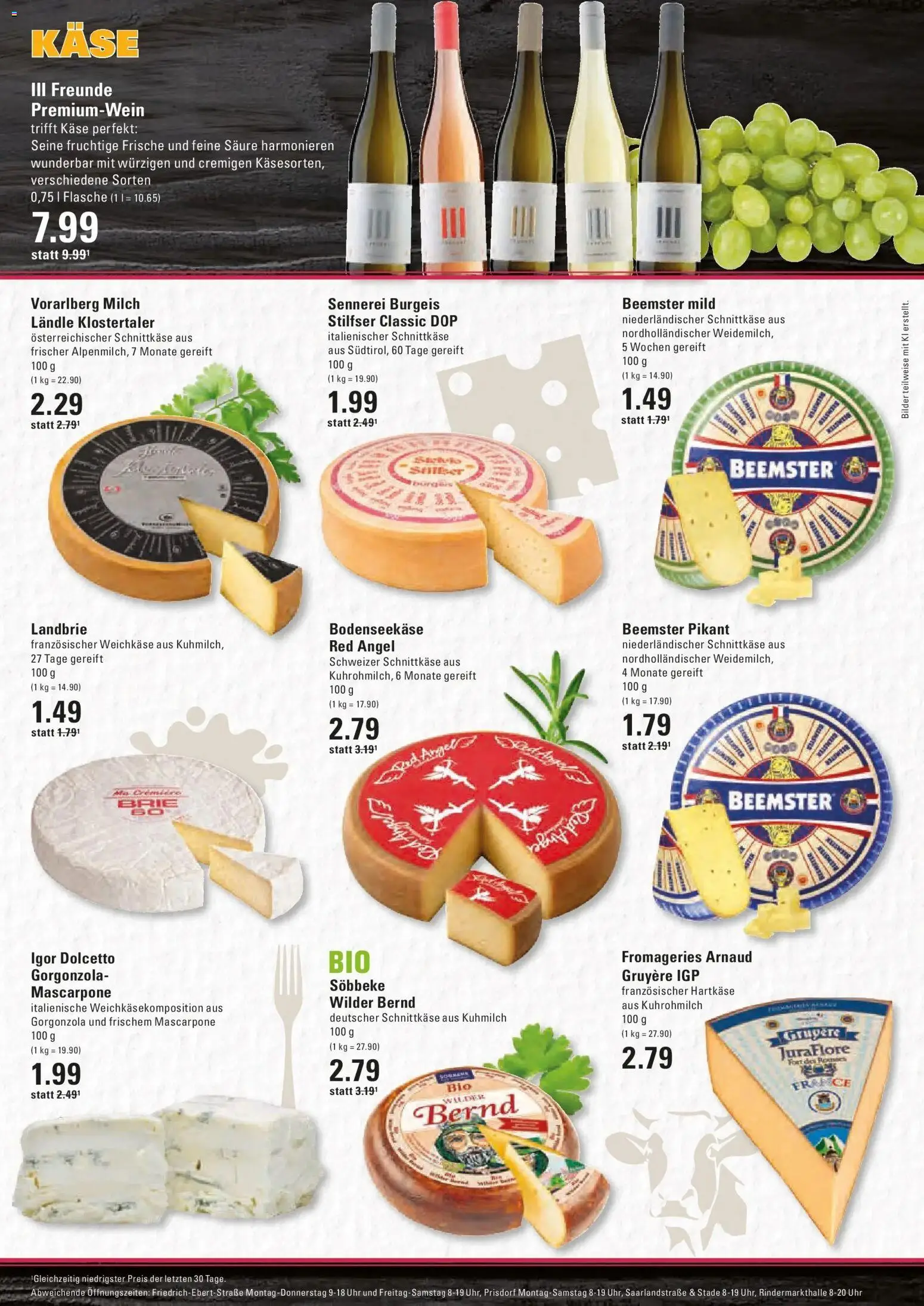 Edeka Prospekt Stade (ab 14.09.2026) » Angebote Online | Seite: 7 | Produkte: Käse, Mascarpone, Bilder, Uhr