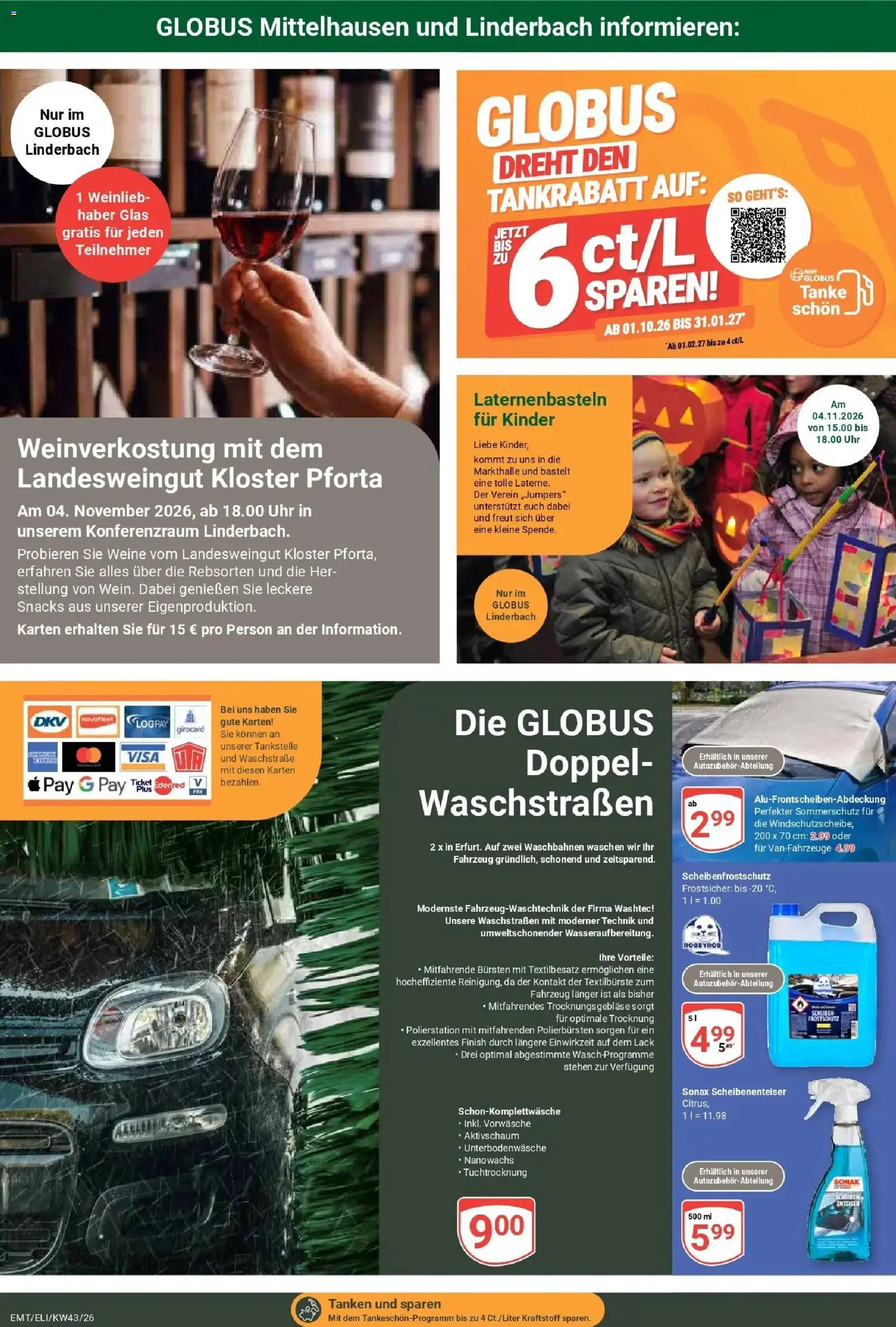 Globus Prospekt Mittelhausen (ab 19.10.2026) » Angebote online | Seite: 30 | Produkte: Finish, Uhr