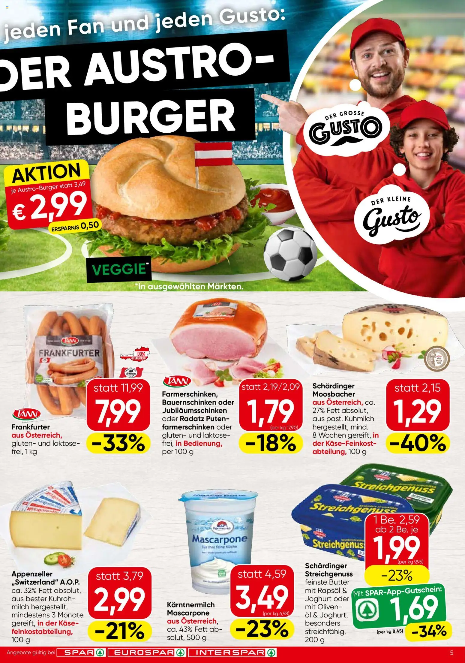 Spar Flugblatt - Tirol gültig ab 11.06.2026 | Seite: 5 | Produkte: Szeder, Milch, Joghurt, Öl