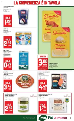 Anteprima del volantino PAM volantino valido a partire dal 04.06.2026 | Pagina: 3 | Prodotti: Limone, Pasta, Pesto, Piadina
