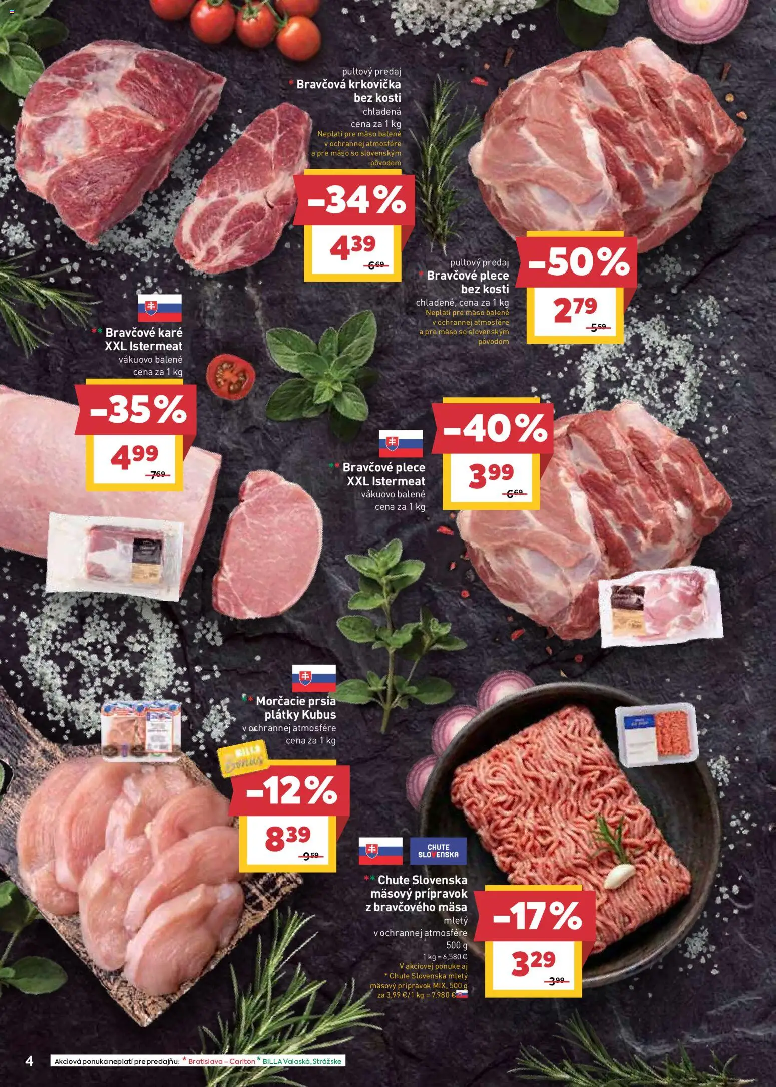 Nové Billa akcie – leták je platný od 22.07.2026 | Strana: 4