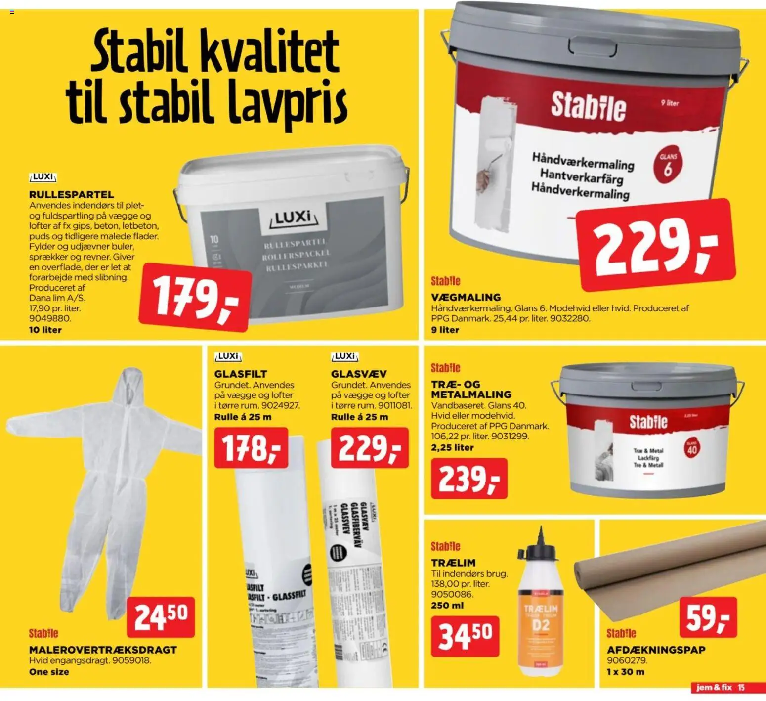 Jem & fix tilbudsavis – gyldig fra 25/10/2026 | Side: 15