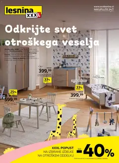 XXXL Lesnina katalog akcije – veljaven od 04.05.2026