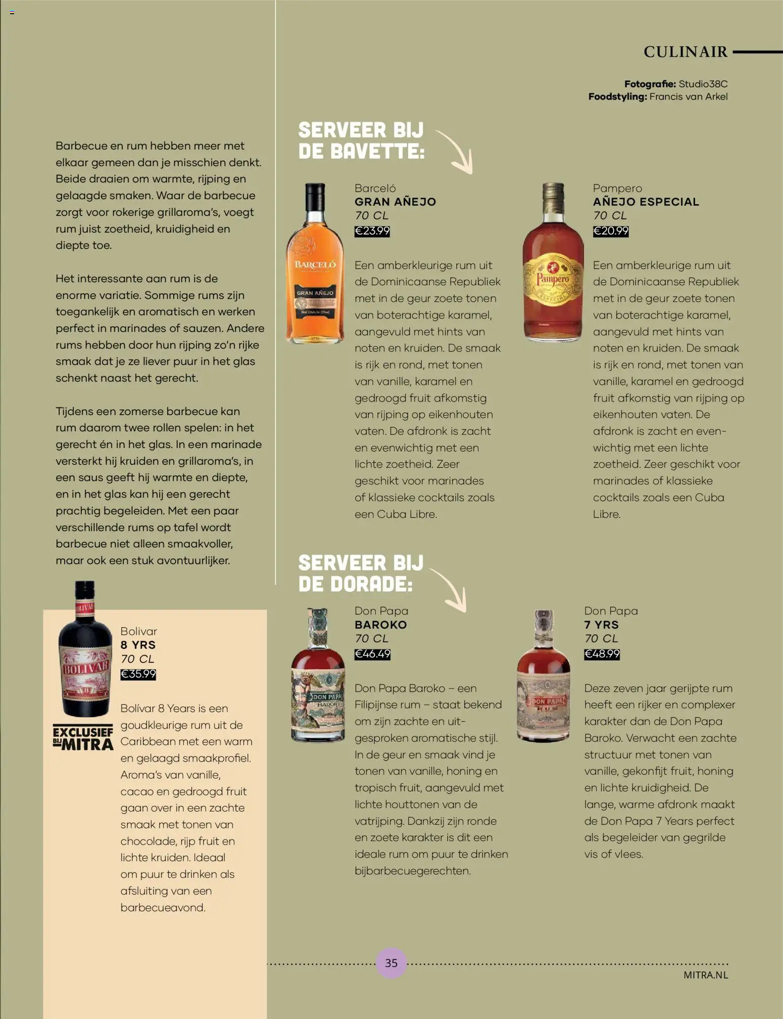 {H1} | Pagina: 35 | Producten: Saus, Tafel, Geur, Fruit