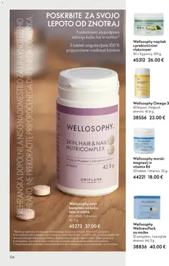 Oriflame katalog akcije – veljaven od 13.05.2026 | Stran: 124 | Izdelki: Prehranska dopolnila