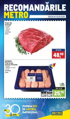 Ofertele Metro valabile de la 04.05.2026