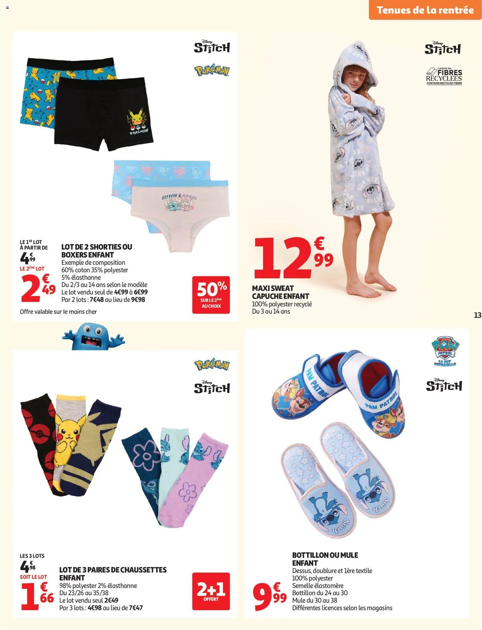{H1} | Pagina: 13 | Producten: Boxers, La