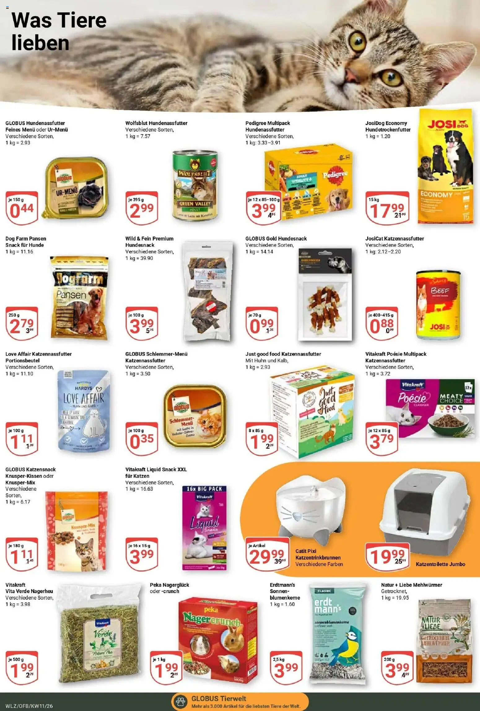 Globus prospekt Weischlitz	 – gültig ab 09.03.2026 | Seite: 19 | Produkte: Lachs, Pedigree