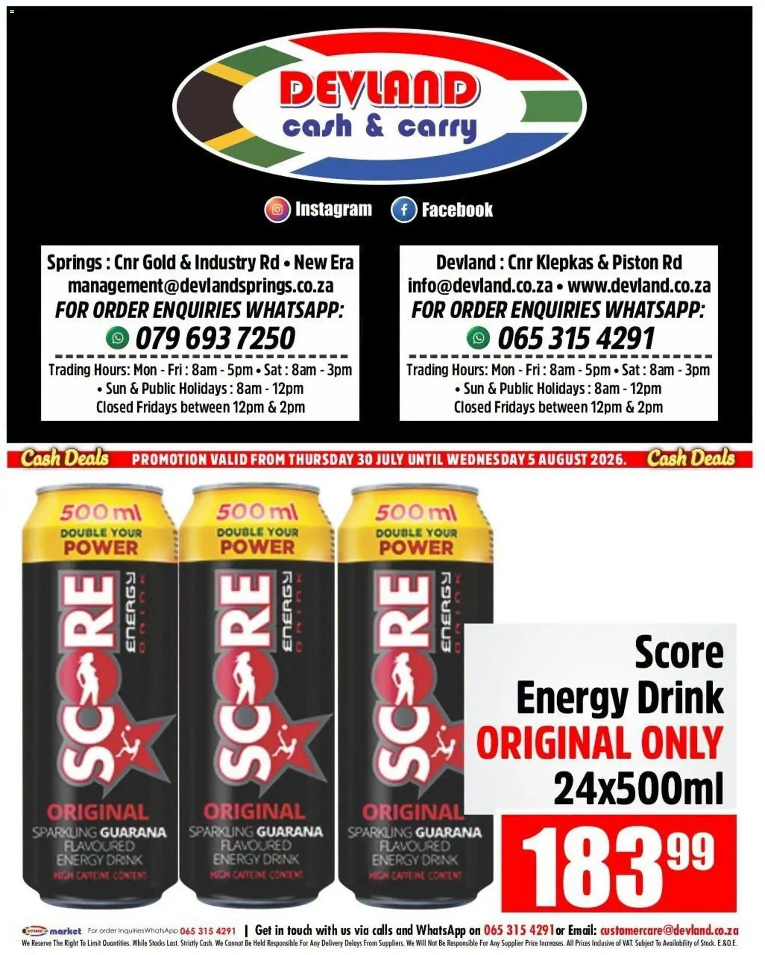 New Devland catalogue – valid from 30/07/2026 | Page: 9