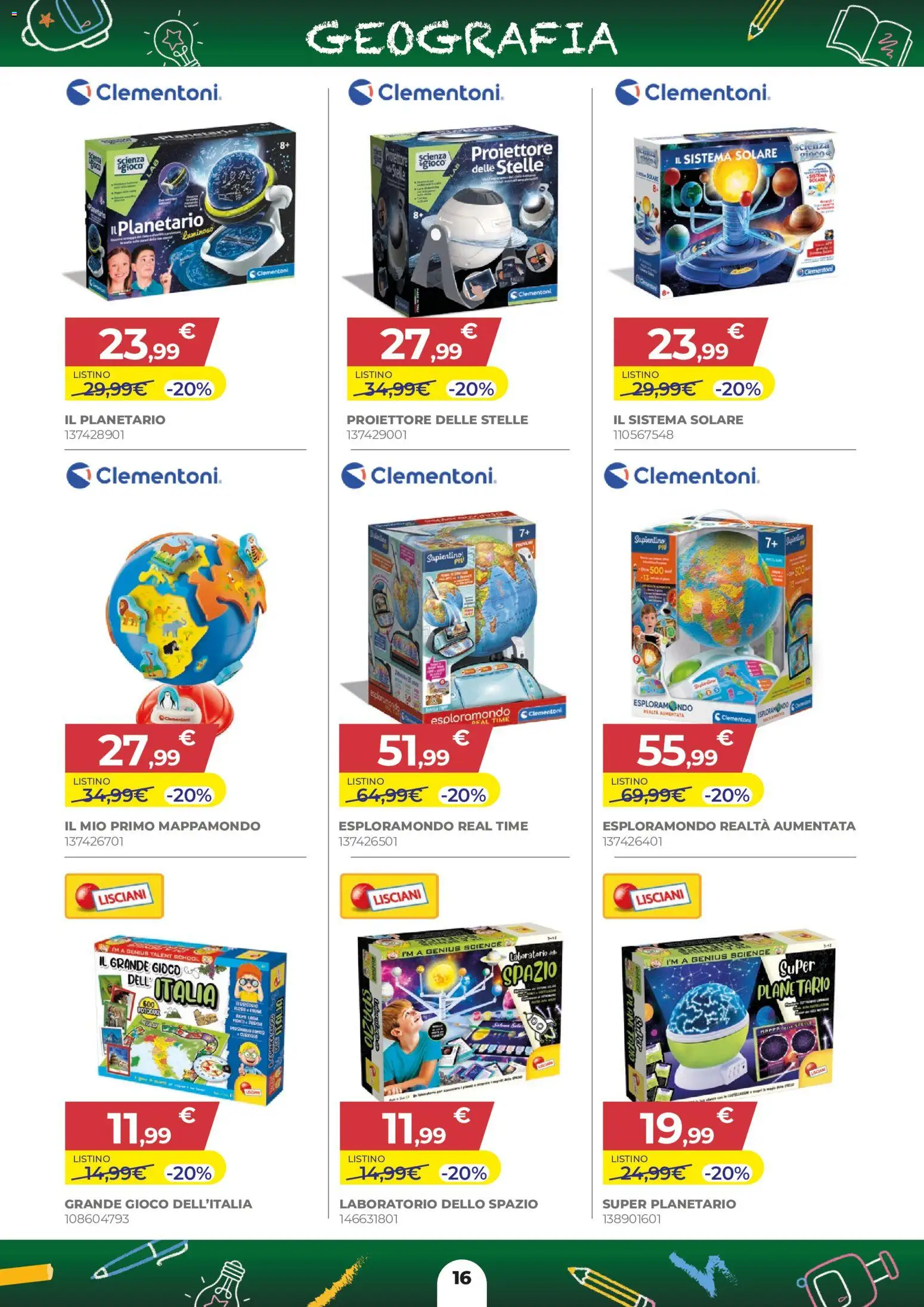Volantino Toys Center del 27/08/2026 | Pagina: 16 | Prodotti: Gioco