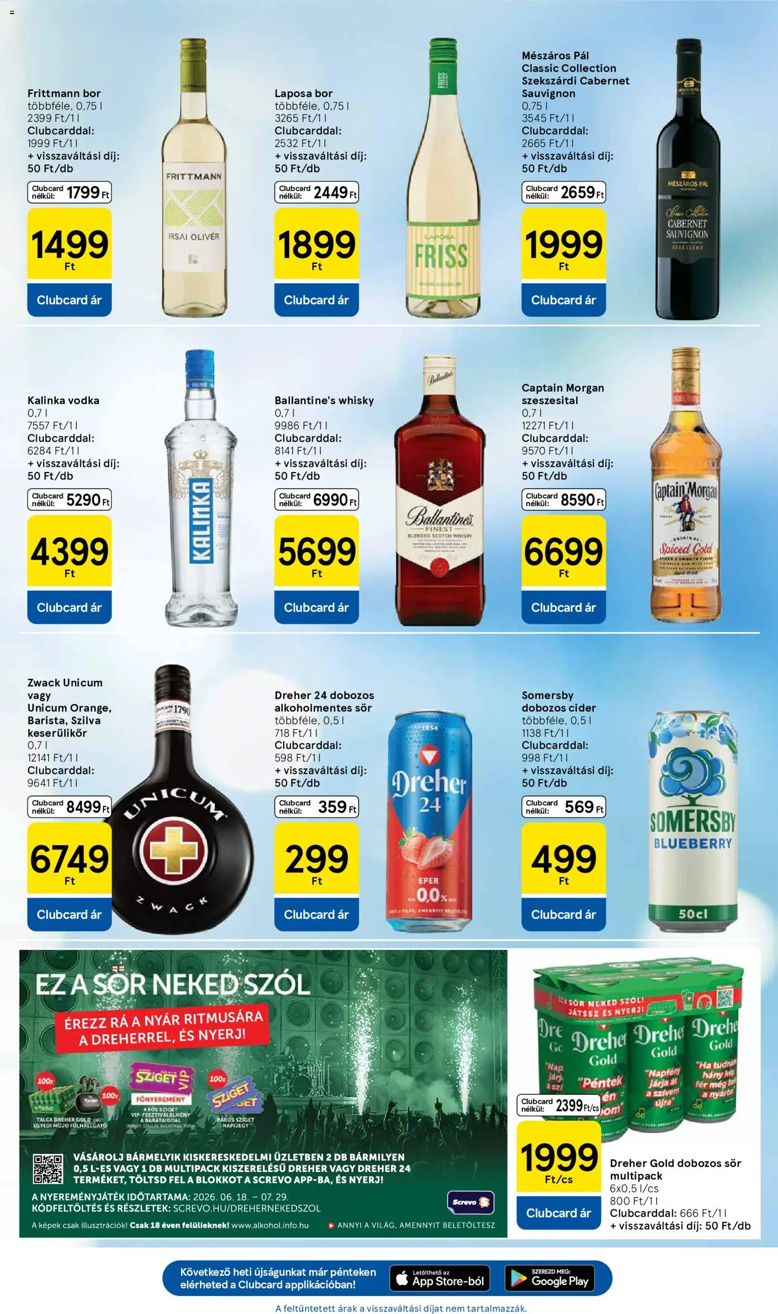 Tesco akciós ujság - amely érvényes a következő dátumtól: 25.06.2026 | Oldal: 23