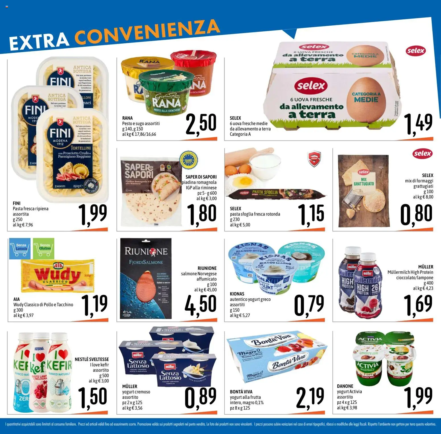 Volantino Emisfero del 27/08/2026 | Pagina: 18 | Prodotti: Pollo, Frutta, Cocco, Yogurt cremoso