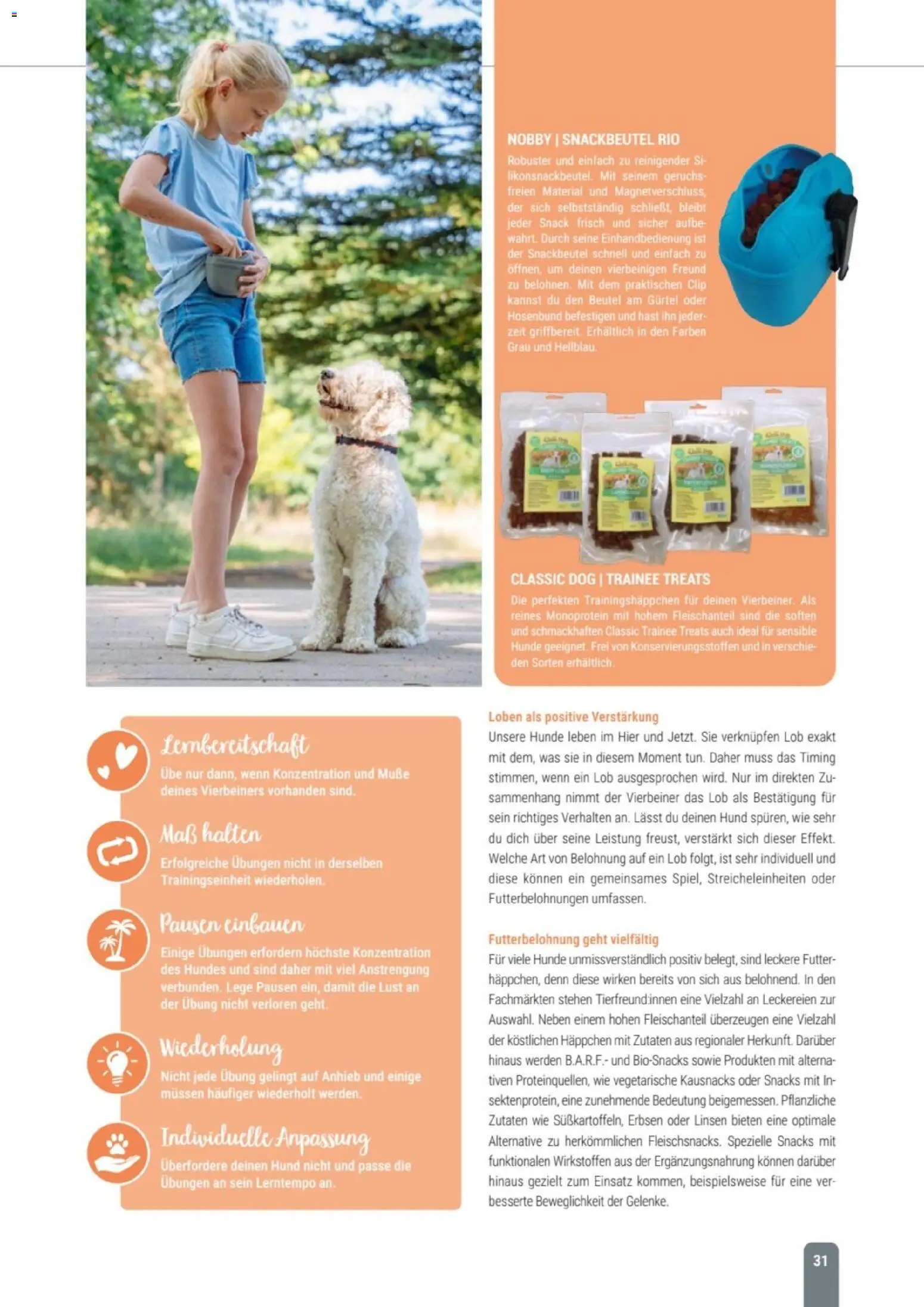 zookauf Themenkatalog Hund – gültig ab 18.05.2026 | Seite: 31 | Produkte: Gürtel, Erbsen