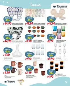 Anteprima del volantino Galassia volantino Casalingo valido a partire dal 21/09/2026 | Pagina: 5 | Prodotti: Caraffa, Latte, Terra