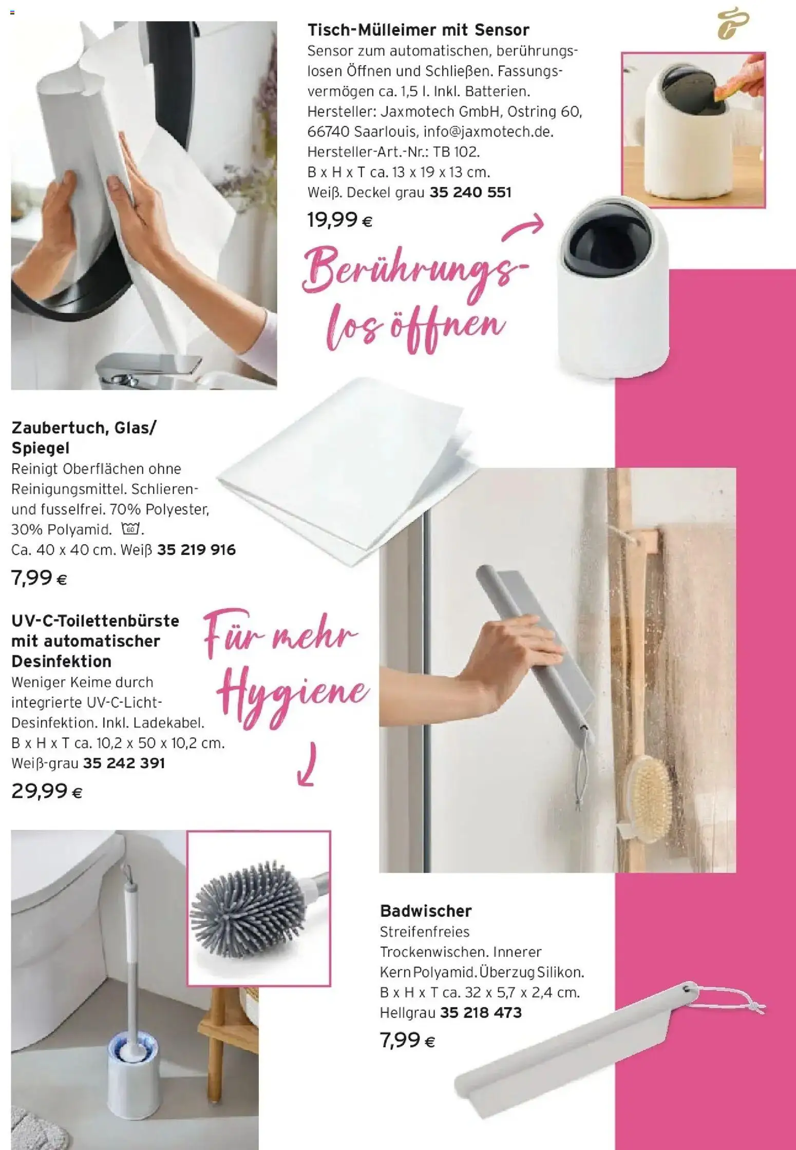 Tchibo Eduscho Tchibo Magazin von 05.08.2026 - Aktuelle Angebote | Seite: 29 | Produkte: Spiegel