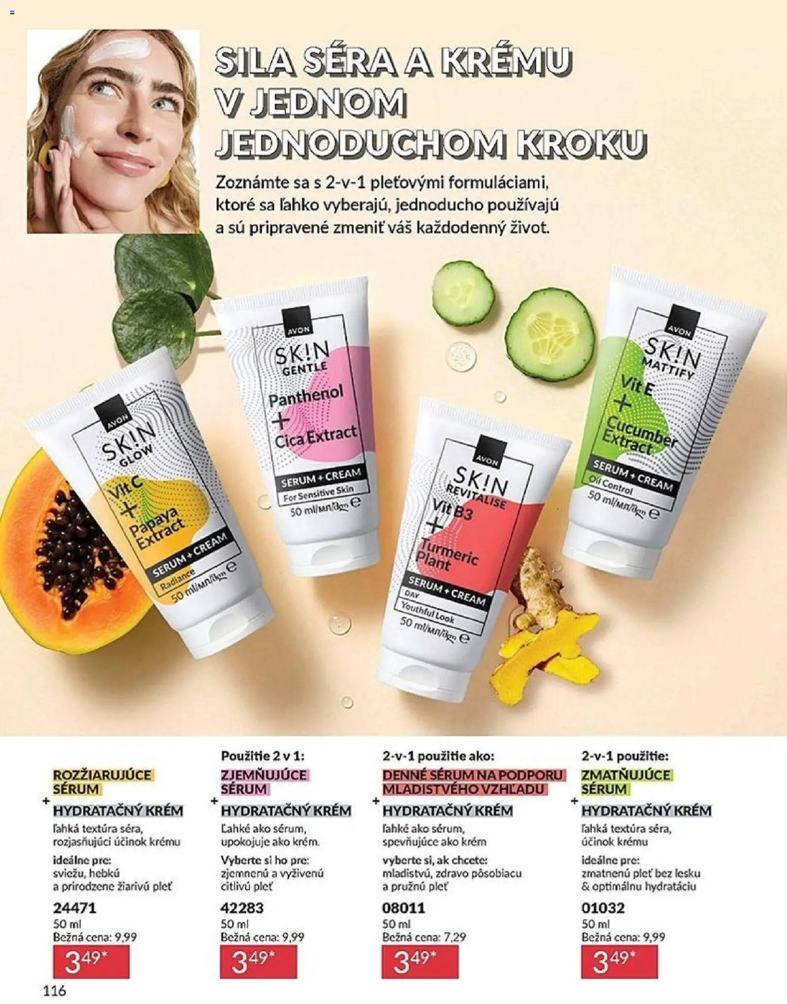 Nové Avon akcie – leták je platný od 01.06.2026 | Strana: 116 | Produkty: Krém