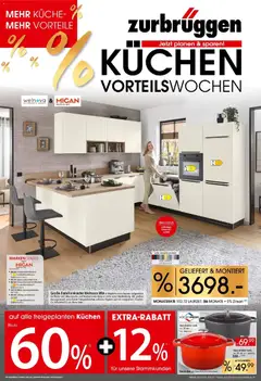 Zurbrüggen - Zurbrüggen: Küchen Vorteilswochen ab 24.10.2026 gültig