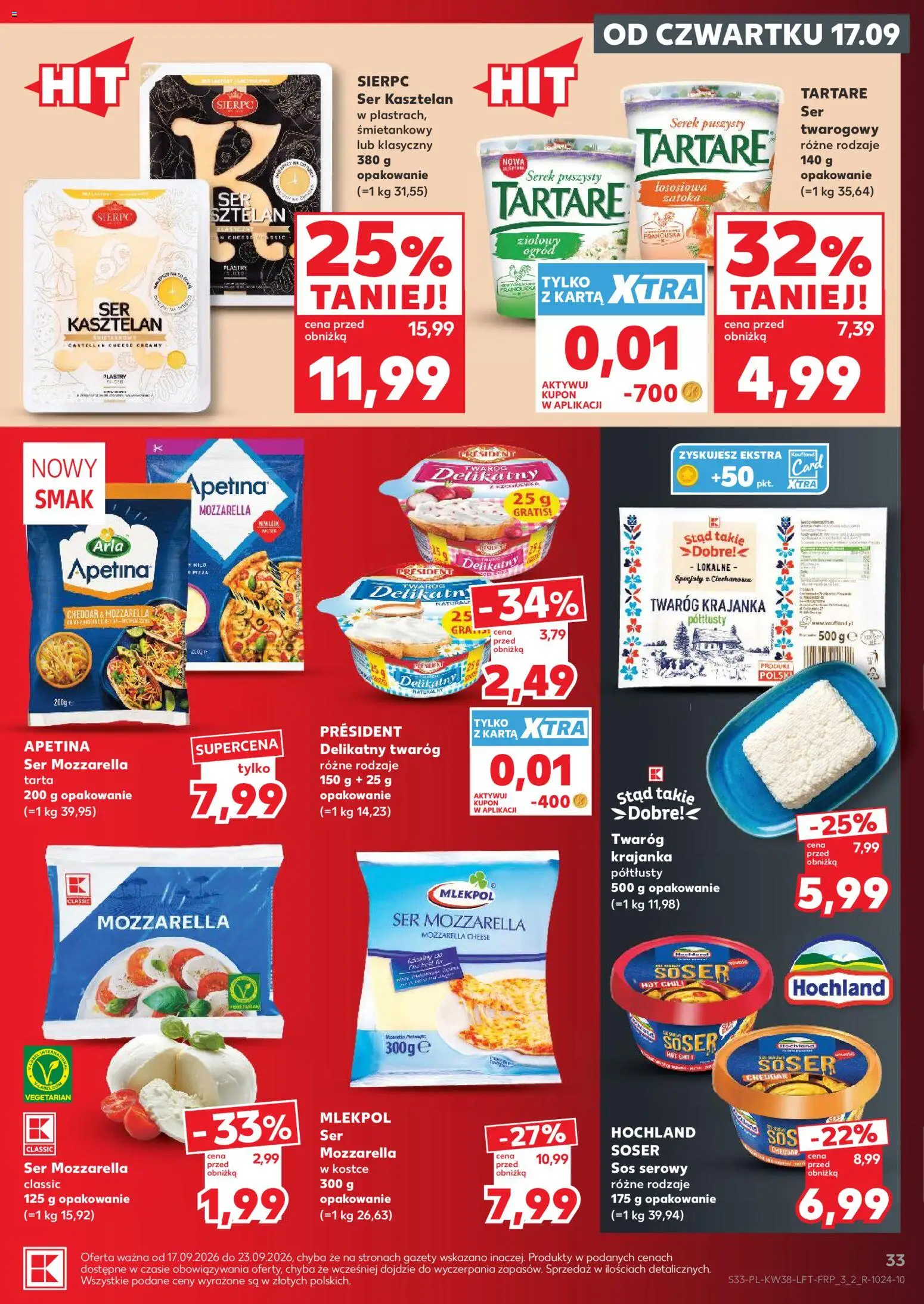 Kaufland gazetka od 17.09.2026 | Strona: 33