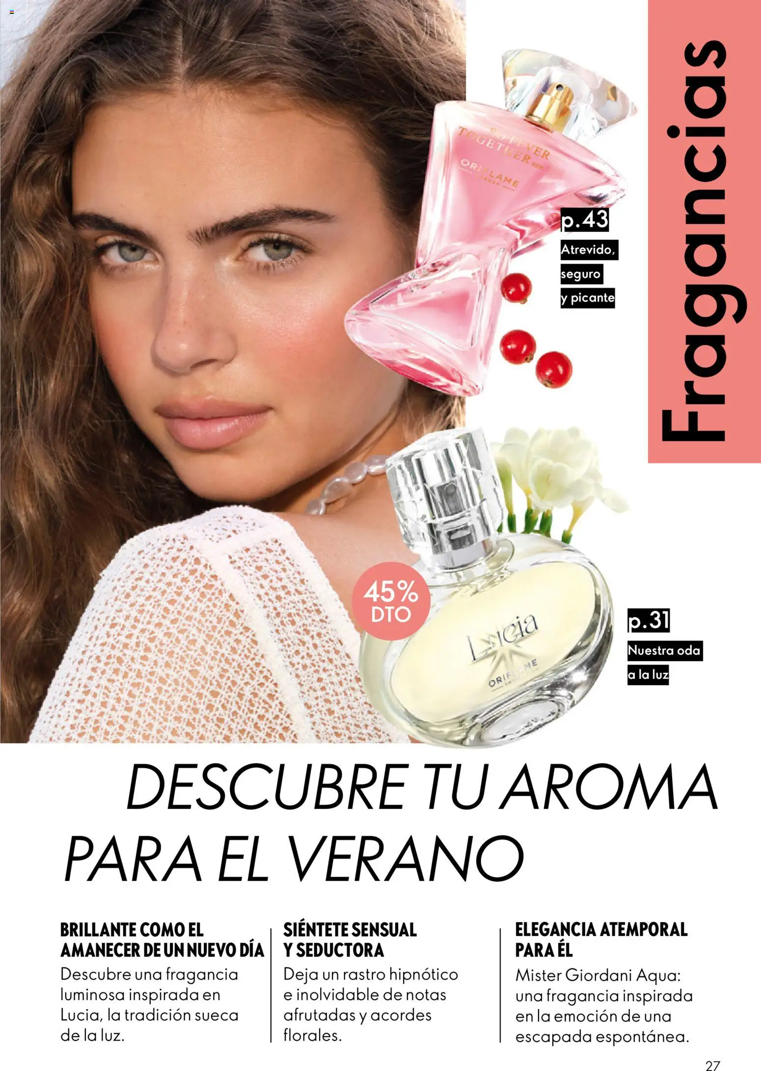 Oriflame - Catálogo Campaña 8 │ válido desde el 03.06.2026 | Página: 27 | Productos: Fragancia