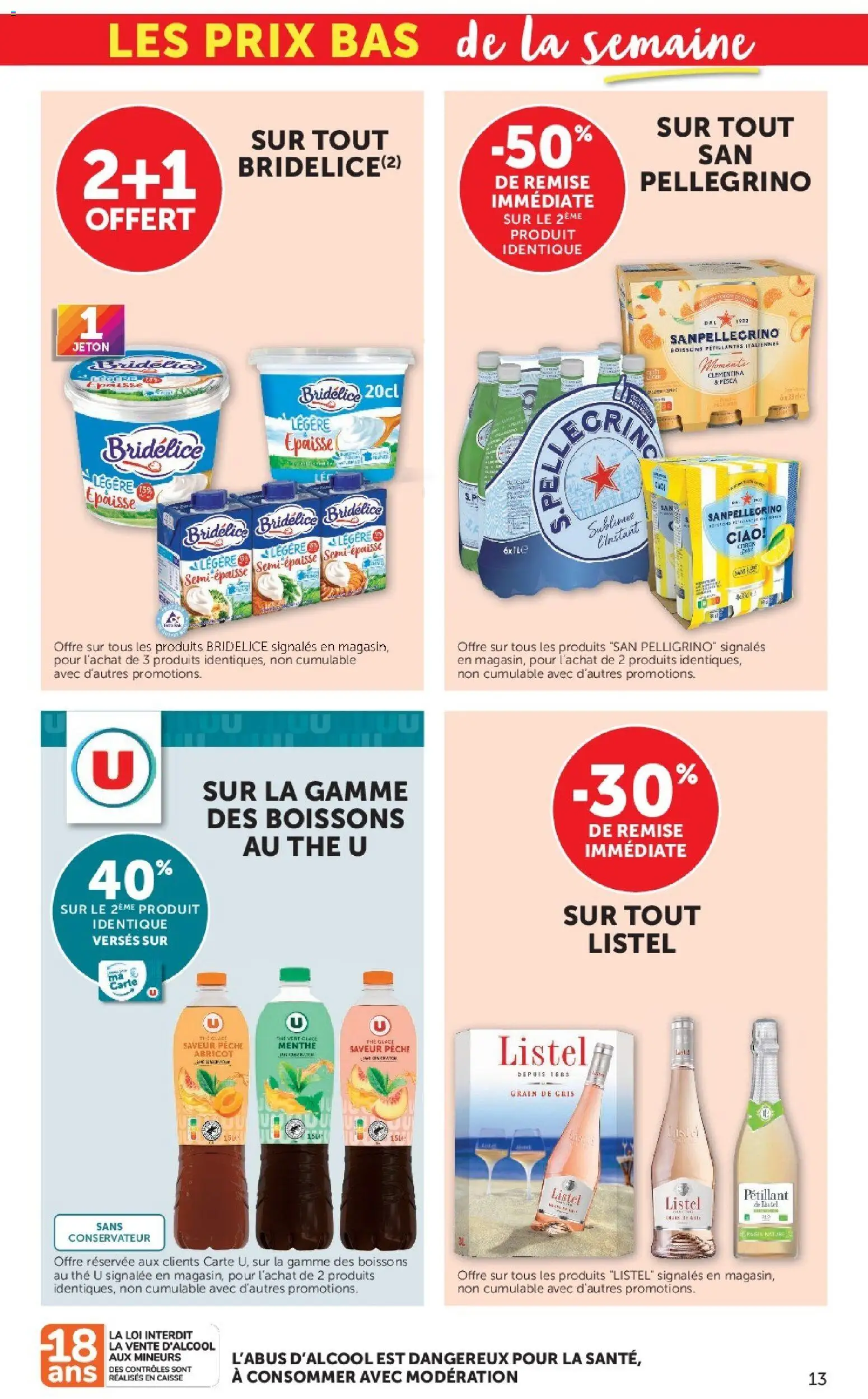{H1} | Page: 13 | Produits: Glace, Citron, Bridélice, Pêche