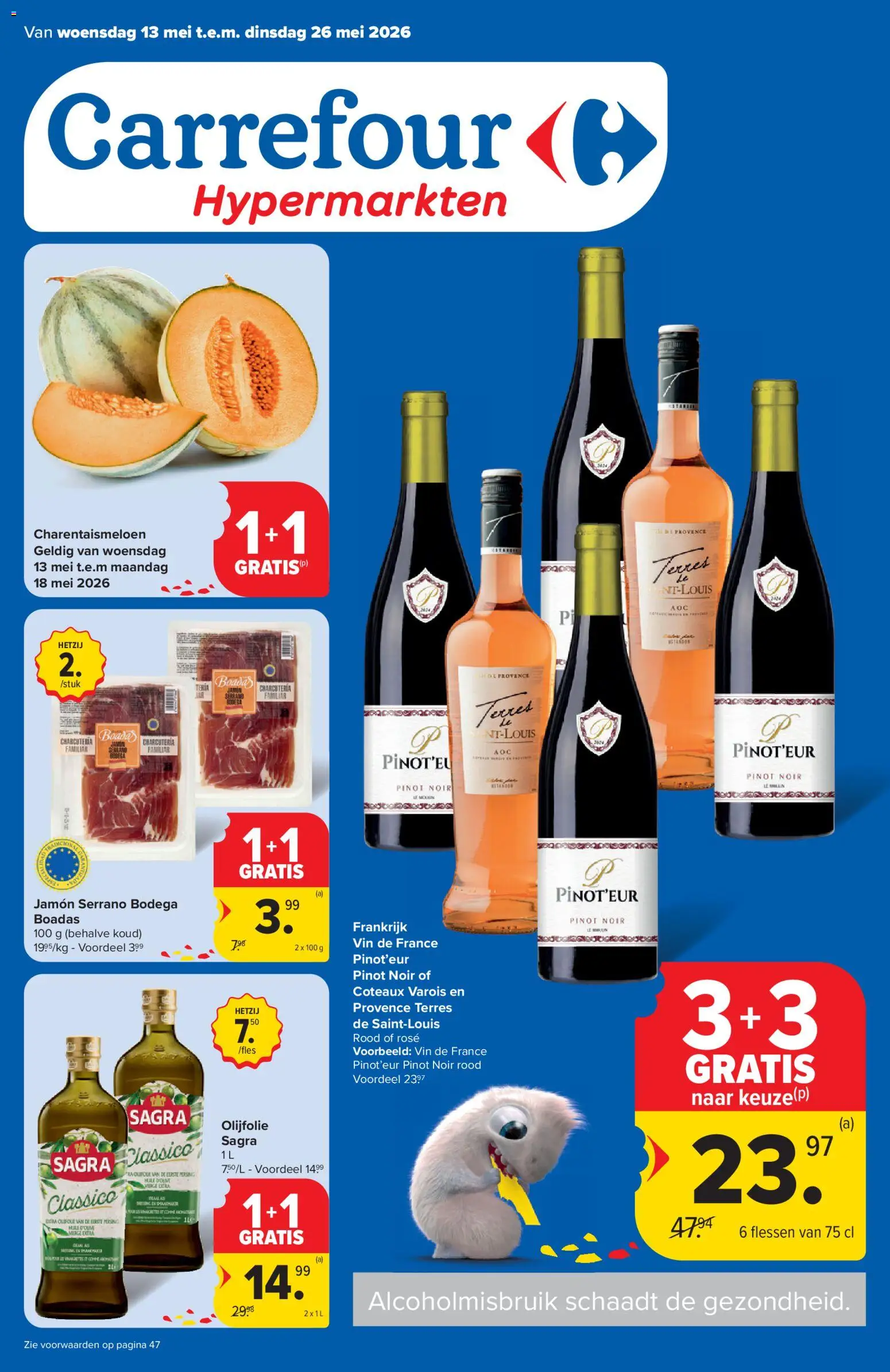 Nieuwe » Carrefour folder van 13/05/2026 🤩  « is er! Ontdek geweldige aanbiedingen en bespaar. | België