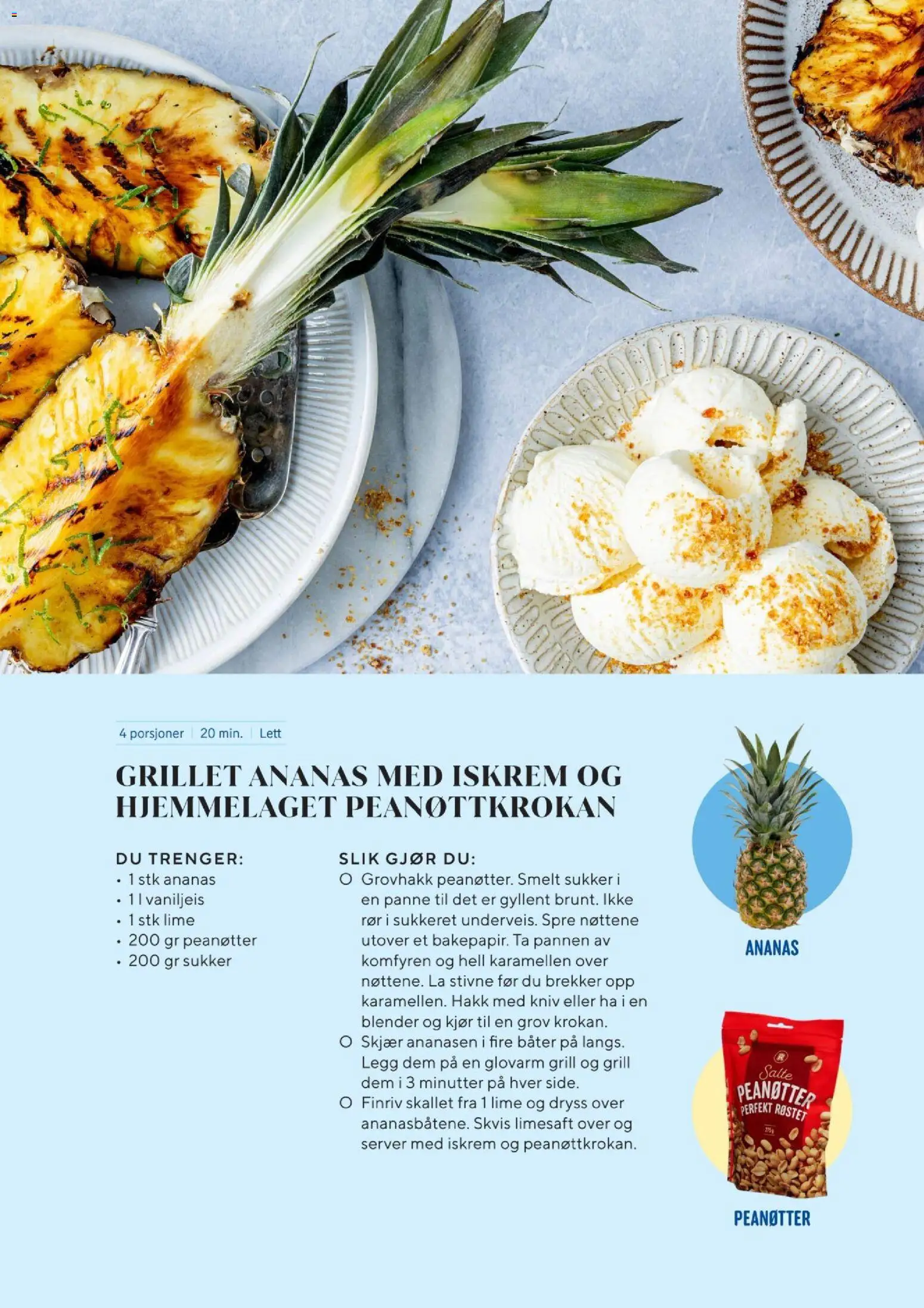 {H1} | Side: 46 | Produkter: Grill, Blender, Lime, Peanøtter