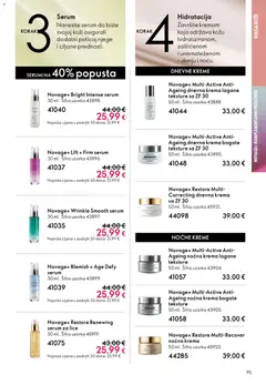 Oriflame Katalog - Pregled kataloga iz trgovine Oriflame, vrijedi od 03.06.2026 | Stranica: 95 | Proizvodi: Noćna krema, Serum za lice, Krema