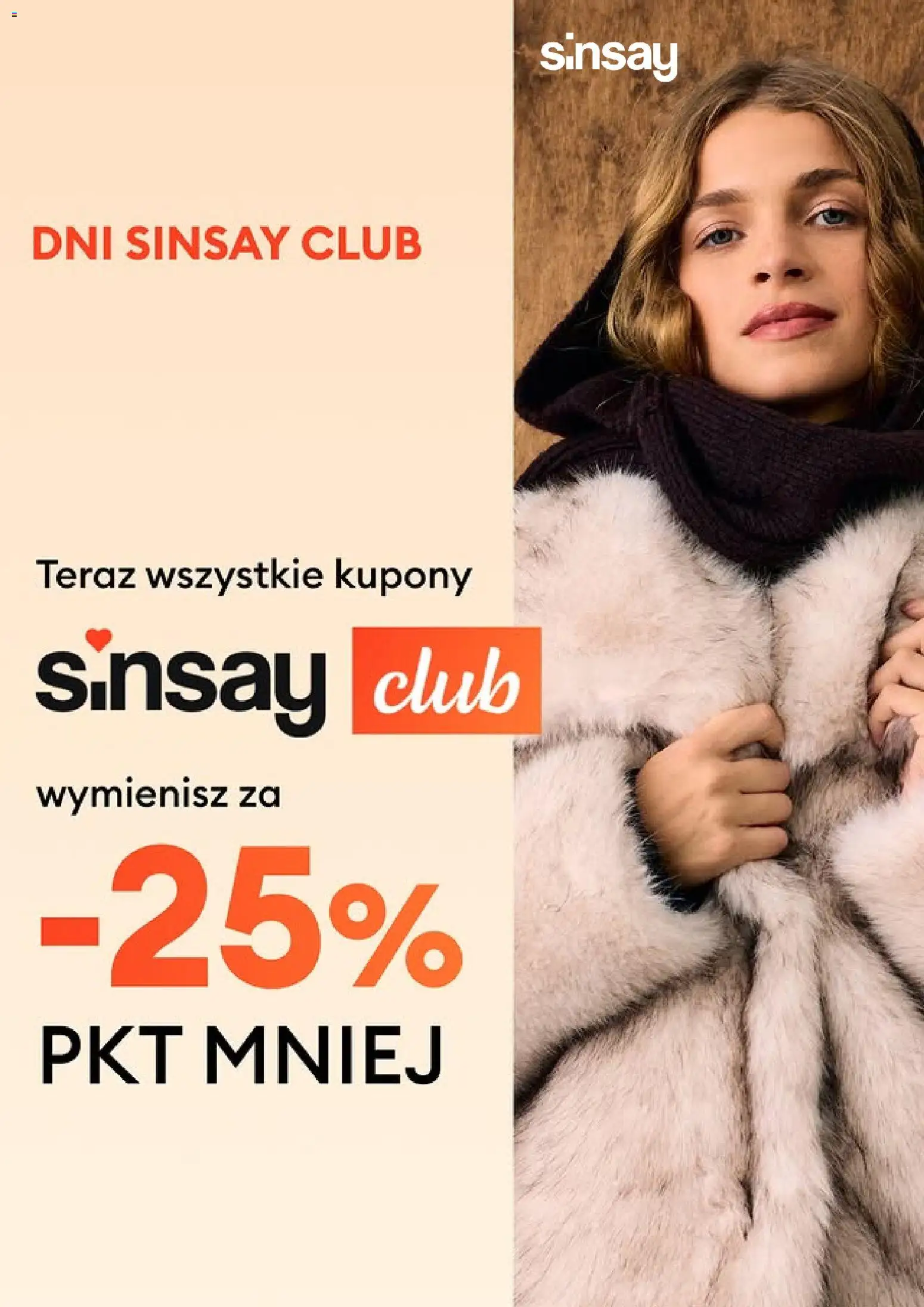 Sinsay gazetka od 27.10.2026 | Strona: 1