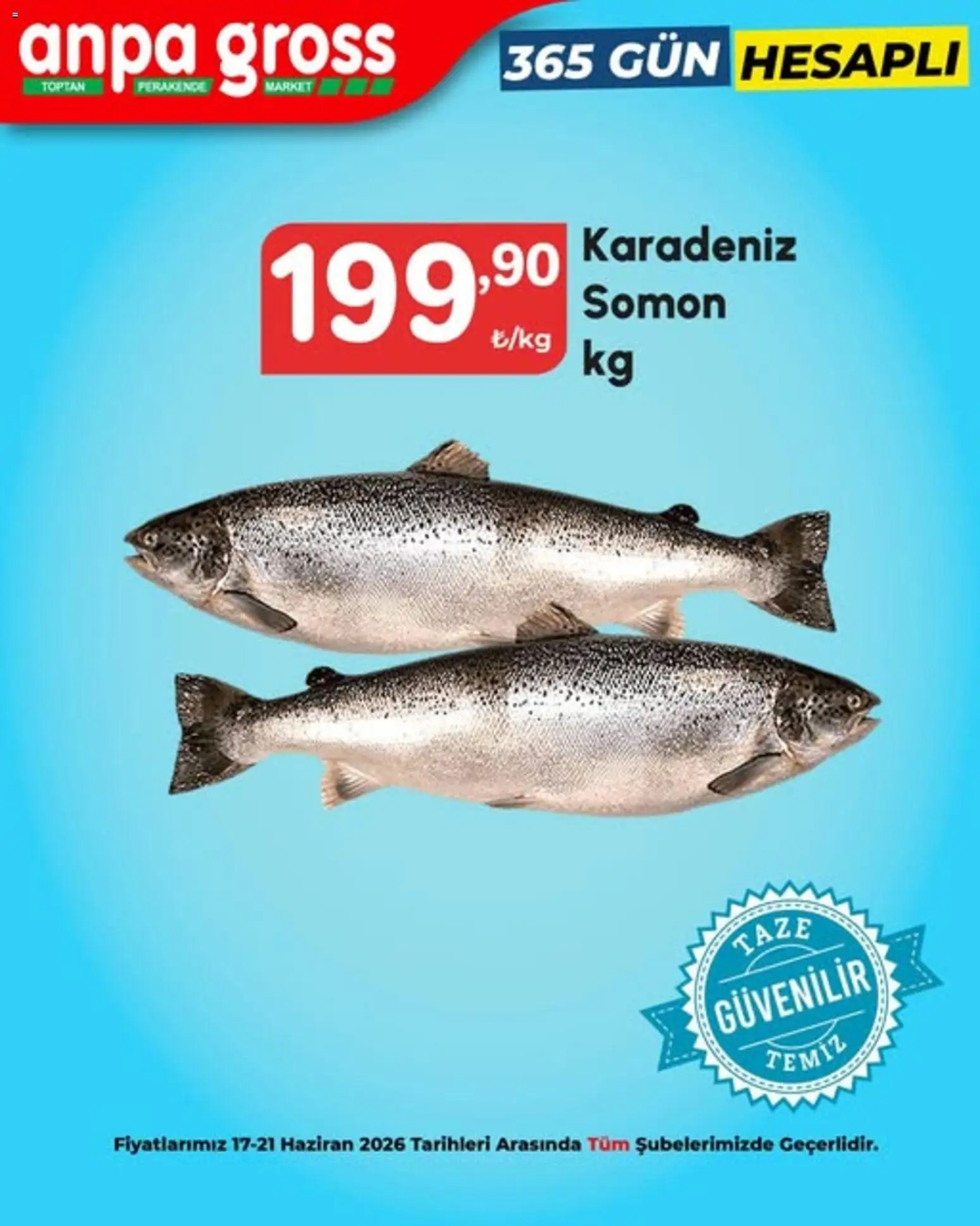 Anpa Gross İndirim - 17.06.2026 tarihinden itibaren geçerlidir | Sayfa: 1 | Ürünler: Somon