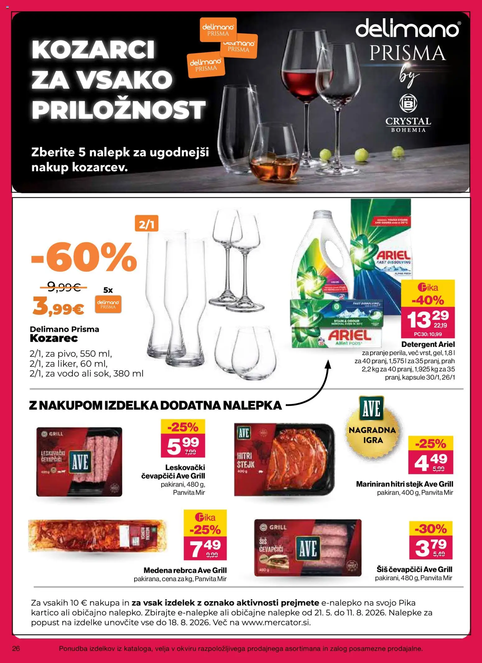 Novi Mercator katalog ponudbe – veljaven od 16.07.2026 | Stran: 26