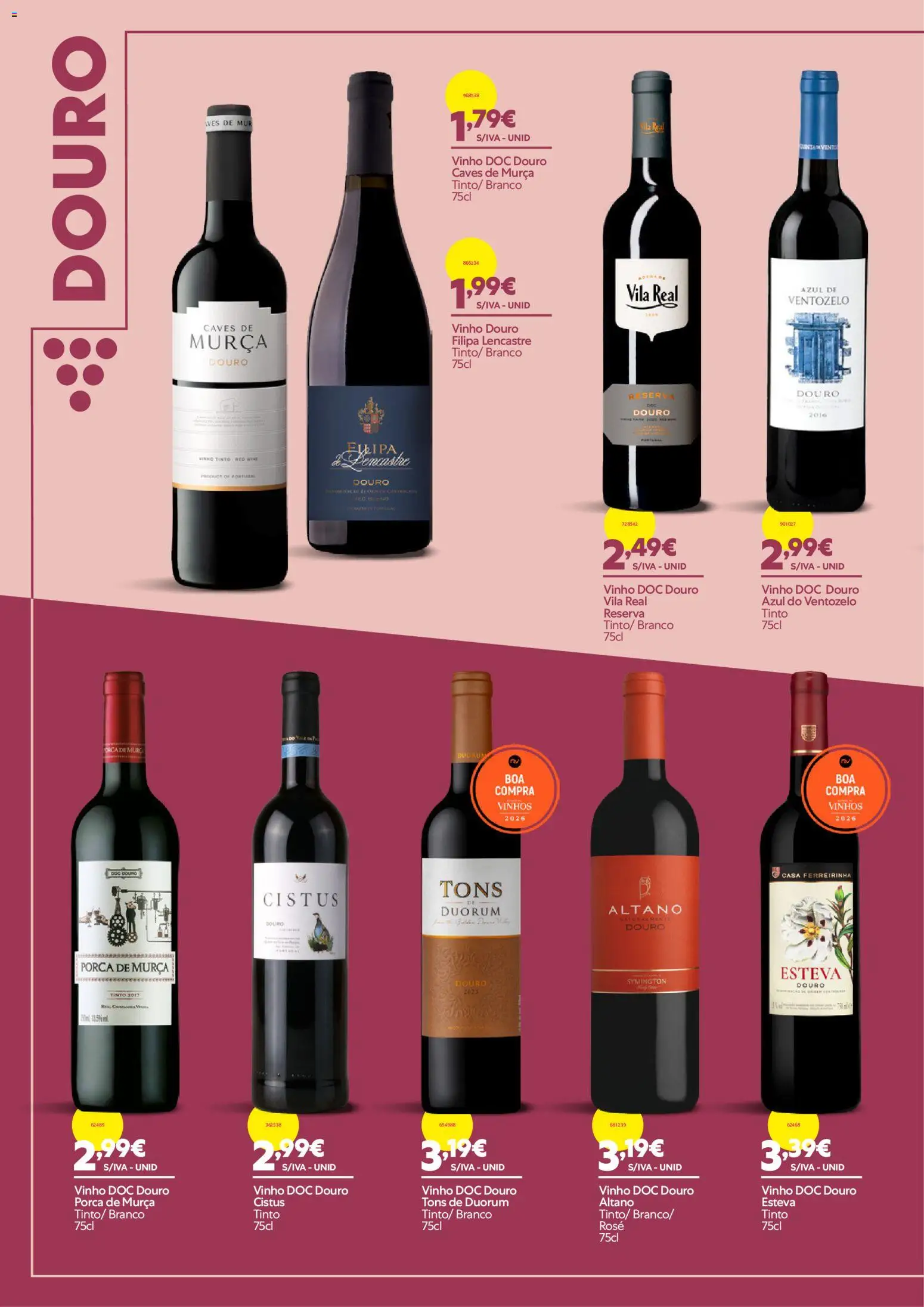 Recheio - Novo Catálogo de Vinhos │ válido de 03/09/2026 | Página: 12 | Produtos: Vinho, Vinho tinto