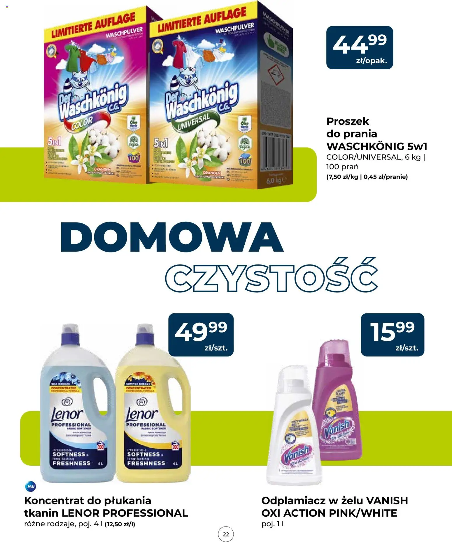 Mrówka gazetka od 03.06.2026 | Strona: 22 | Produkty: Vanish, Odplamiacz