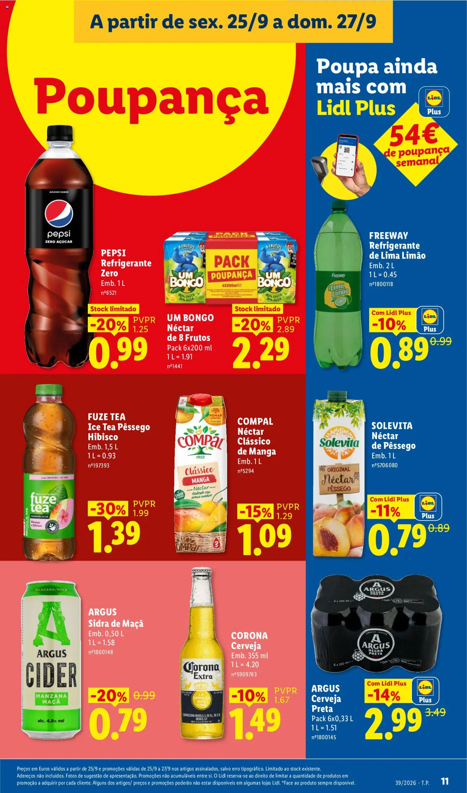 Lidl Promoções Fim de Semana │ válido de 25/09/2026 | Página: 11