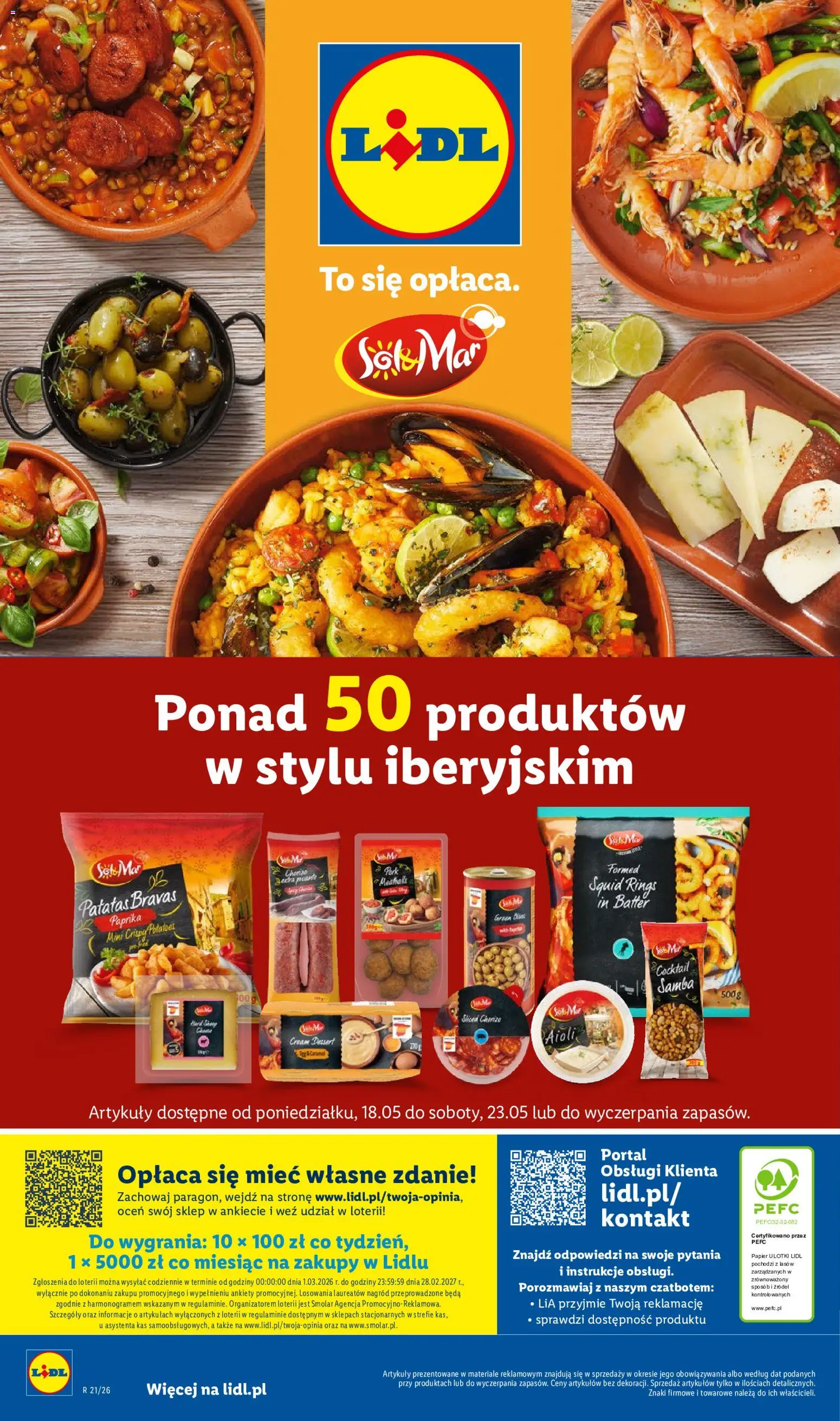 Lidl Katalog od 18.05.2026 | Strona: 48 | Produkty: Sok, Sól