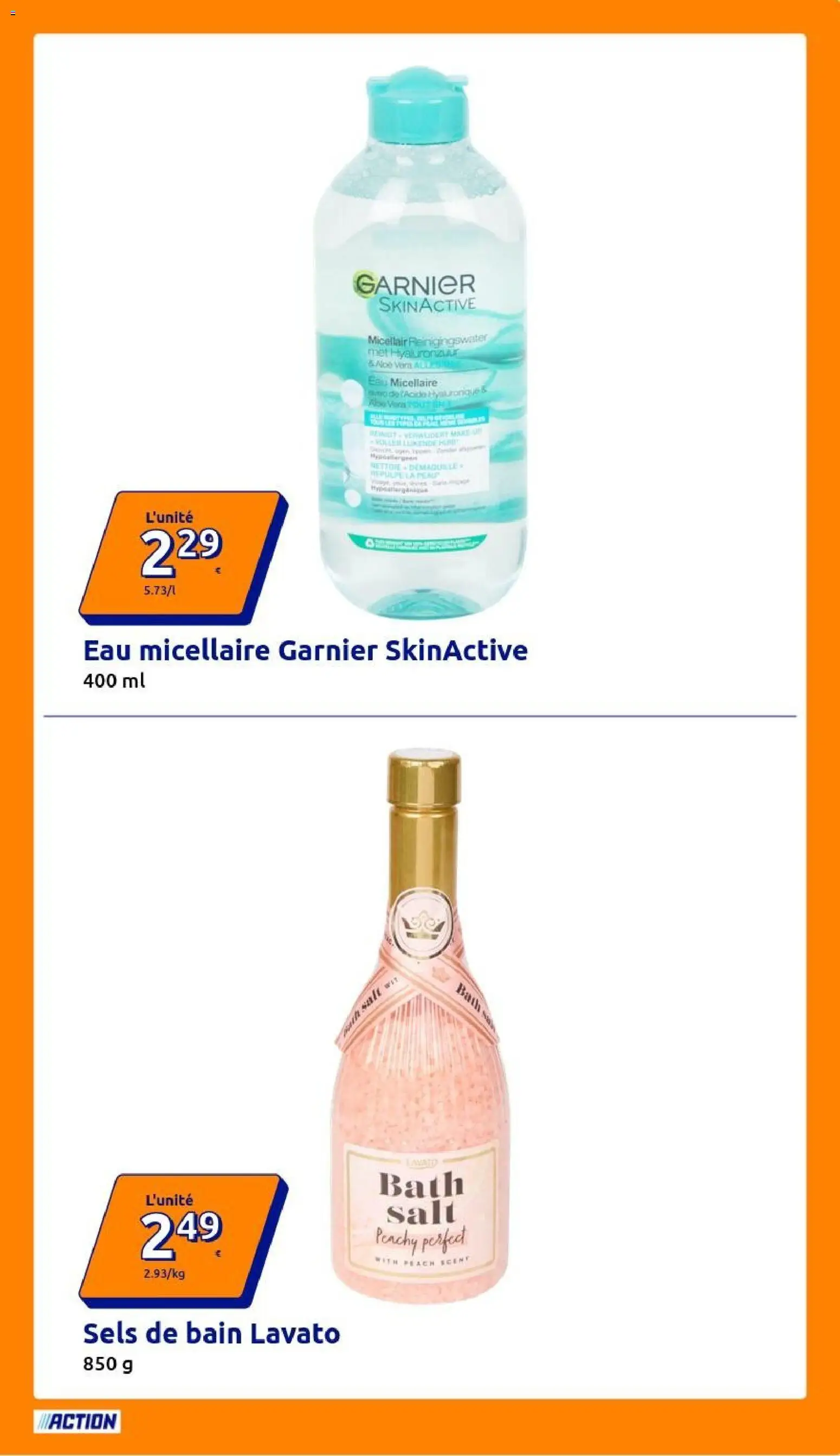 {H1} | Page: 35 | Produits: Sels de bain, Eau micellaire