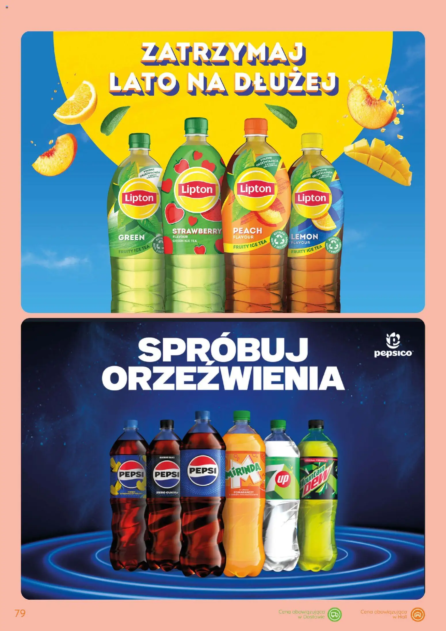 Eurocash gazetka od 15.10.2026 | Strona: 79 | Produkty: Ice Tea, Pepsi, Pepsi mirinda