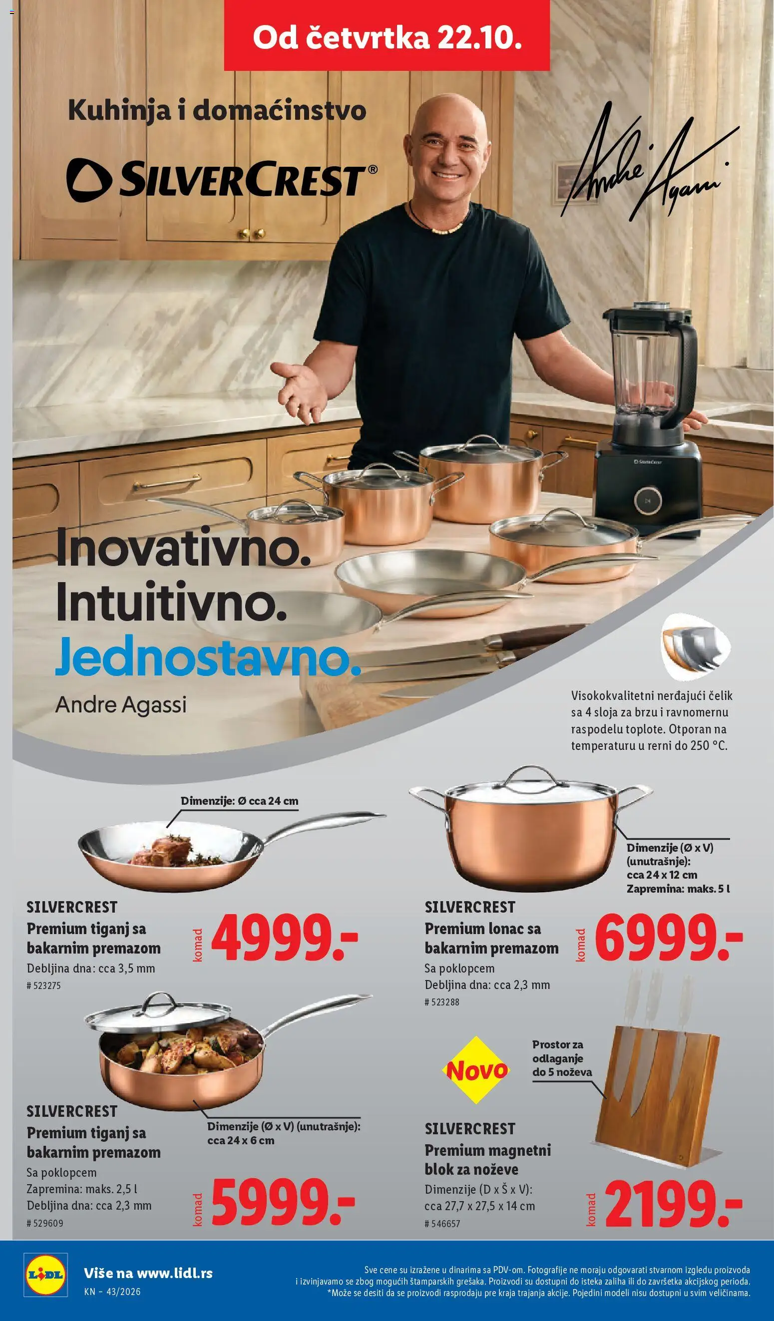 Lidl katalog - važi od 22.10.2026 | Strana: 74 | Proizvode: Silvercrest, Kuhinja, Tiganj