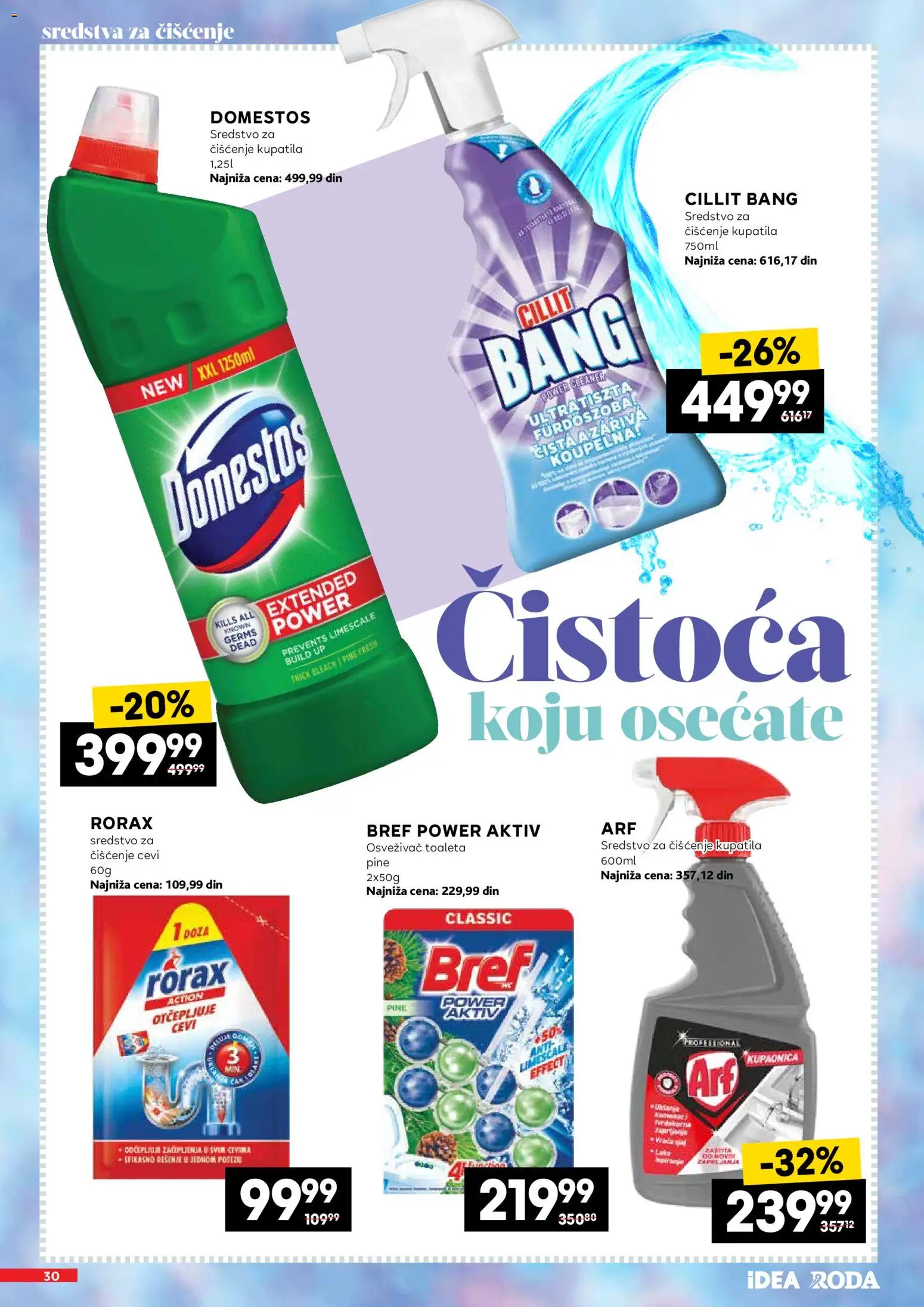Idea katalog - važi od 11.07.2026 | Strana: 30 | Proizvode: Bref, Cillit Bang