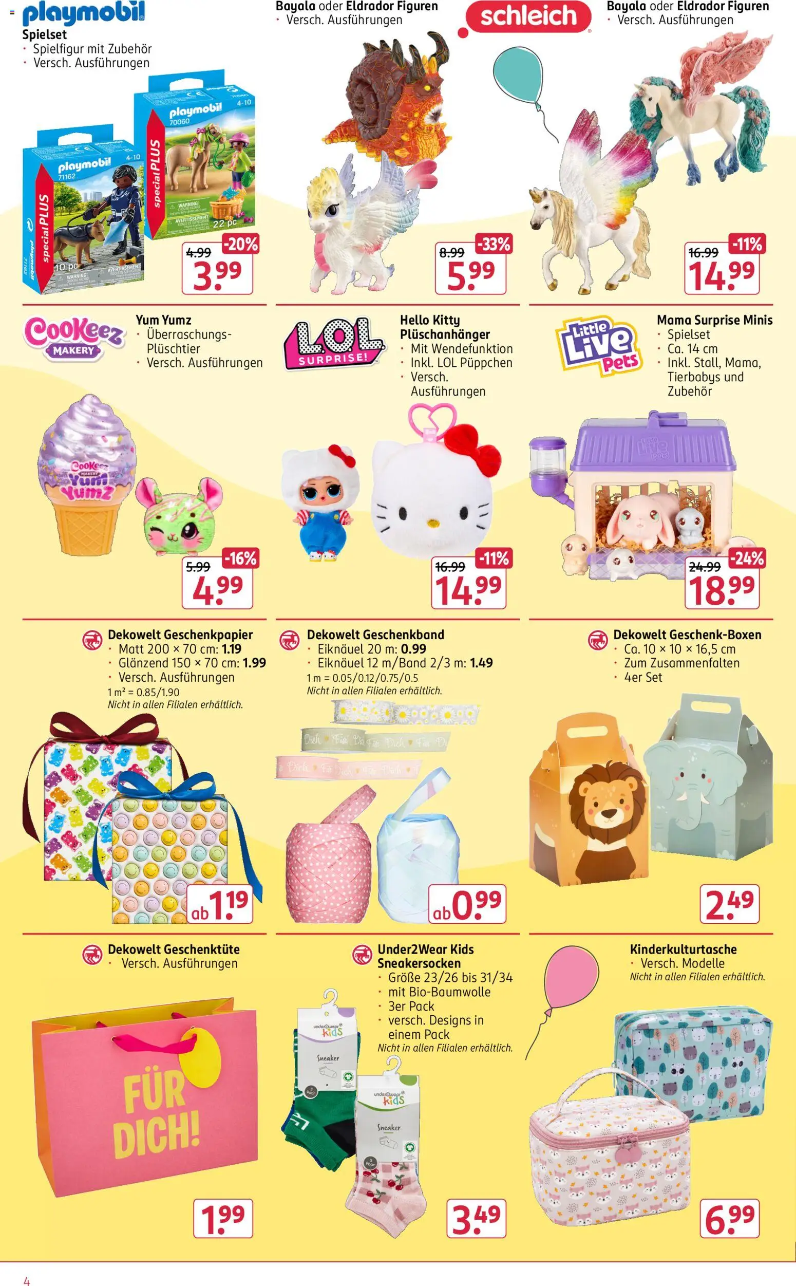 Rossmann Spiel & Spaß Angebote – gültig ab 18.05.2026 | Seite: 4 | Produkte: PC