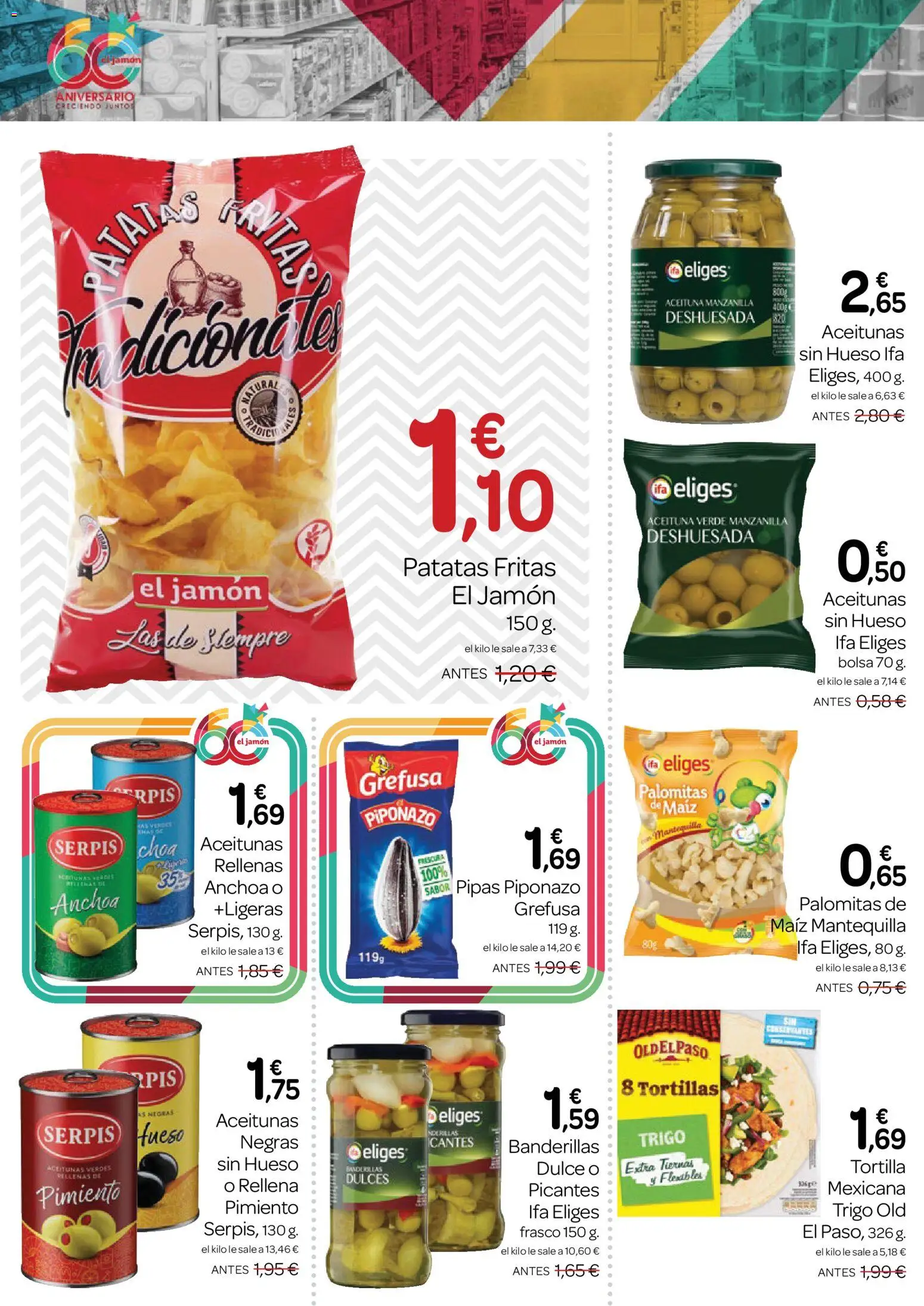 Supermercados El Jamón folleto │ válido desde el 24/09/2026 | Página: 10 | Productos: Maíz, Tortillas, Bolsa, Anchoa