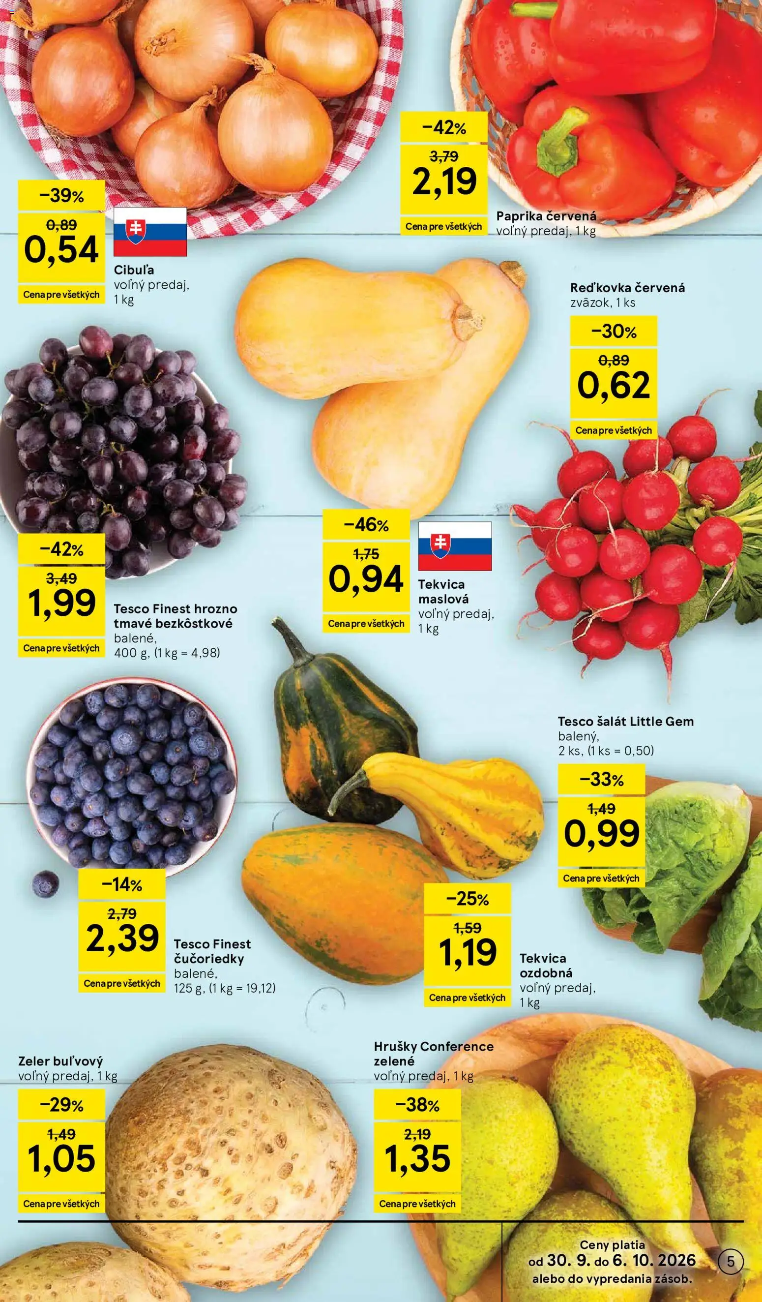 Nové Tesco akcie – leták je platný od 30.09.2026 | Strana: 5