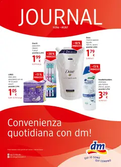 Anteprima del volantino dm drogerie markt volantino Convenienza quotidiana valido a partire dal 11.06.2026