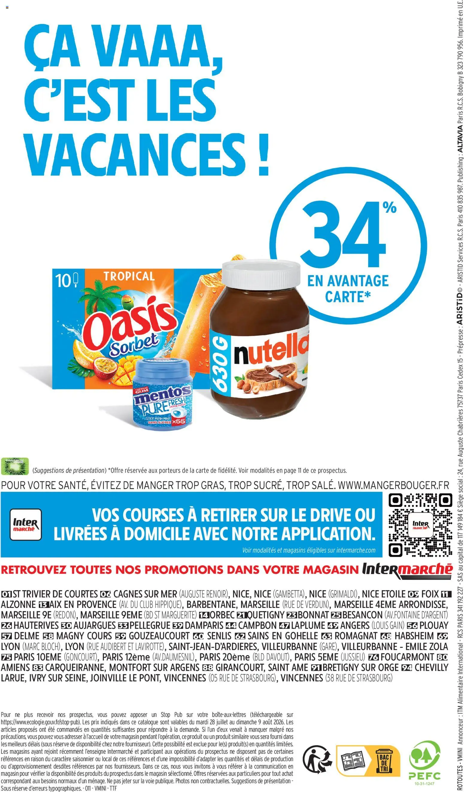{H1} | Page: 12 | Produits: Nutella