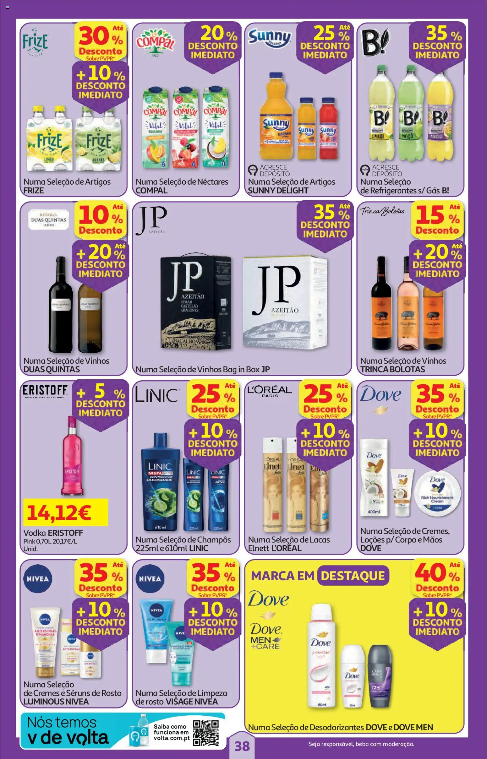 Auchan folheto │ válido de 07.05.2026 | Página: 38 | Produtos: Maça, Vodka