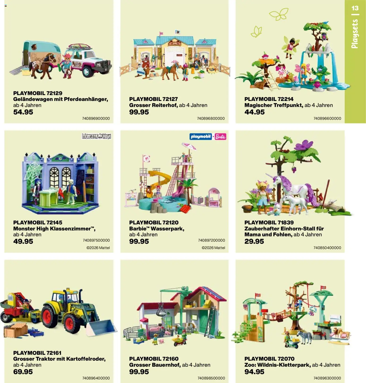 Migros aktionen Spielwaren-Geschenkbuch – gültig ab 14.10.2026 | Seite: 13