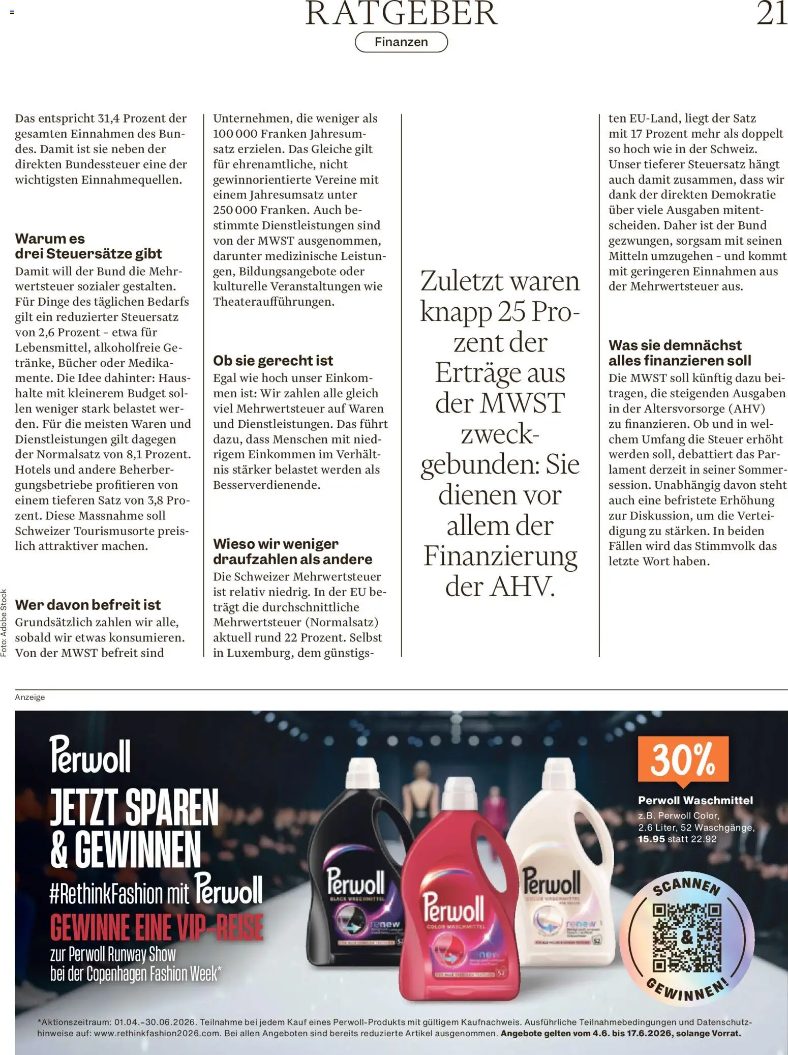 Migros aktionen Magazin – gültig ab 03.06.2026 | Seite: 21