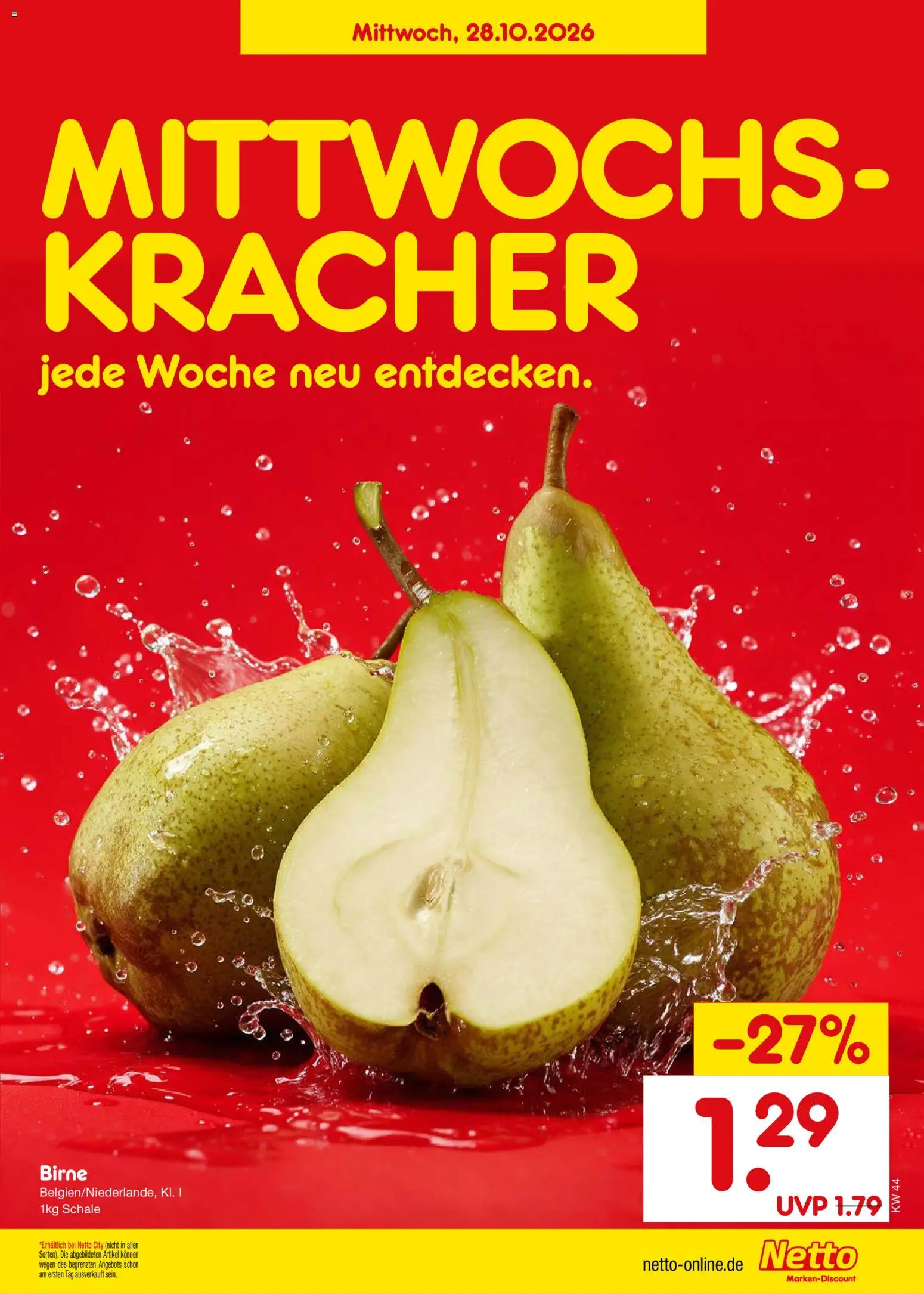 Netto Marken-Discount Prospekt – gültig ab 26.10.2026 | Seite: 9