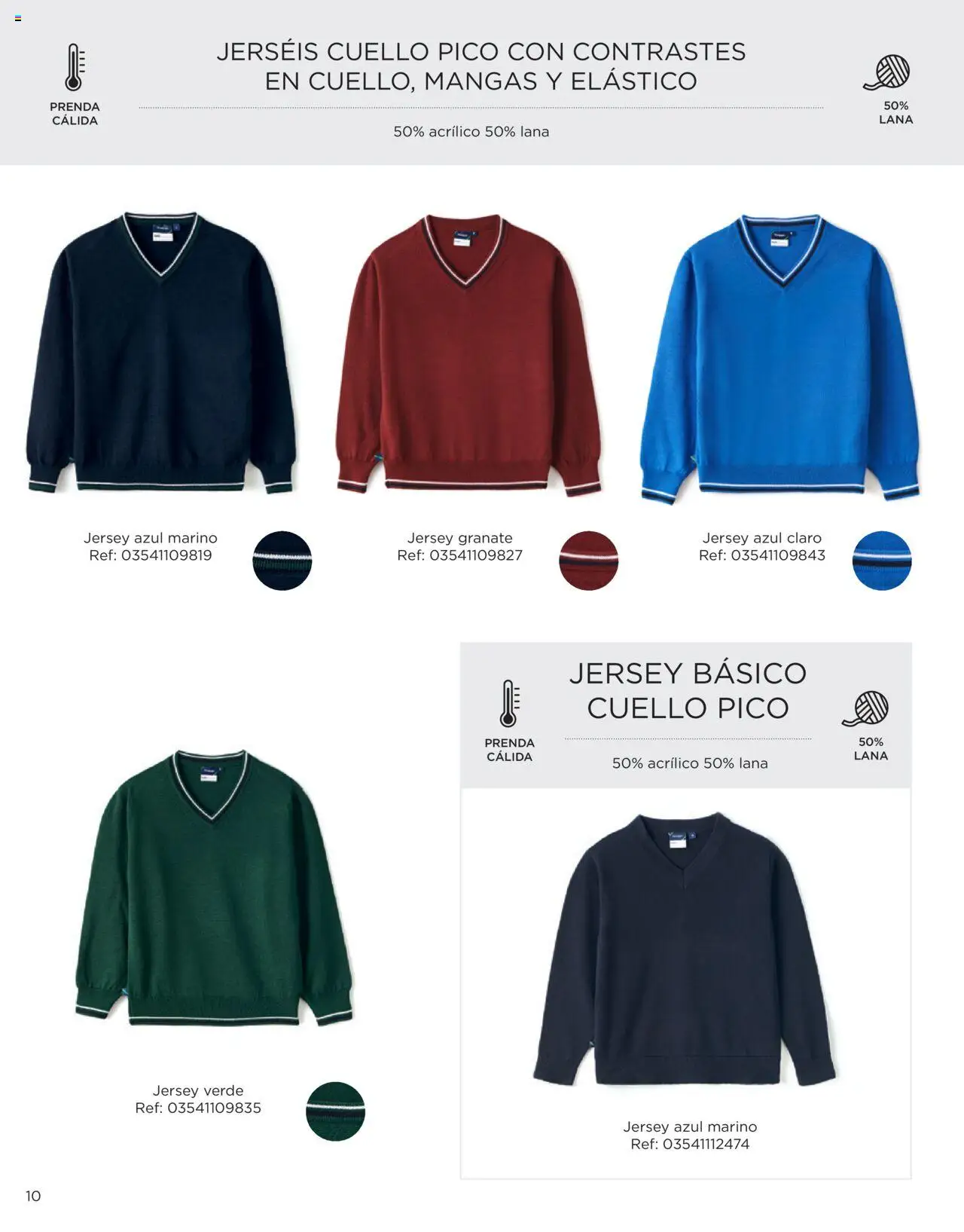 El Corte Inglés Uniformes │ válido desde el 22/04/2025 | Página: 10