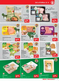 Spar Katalog - Pregled kataloga iz trgovine Spar, vrijedi od 16.09.2026 | Stranica: 9 | Proizvodi: File, Pileća krila, Pureci file, Pileća prsa